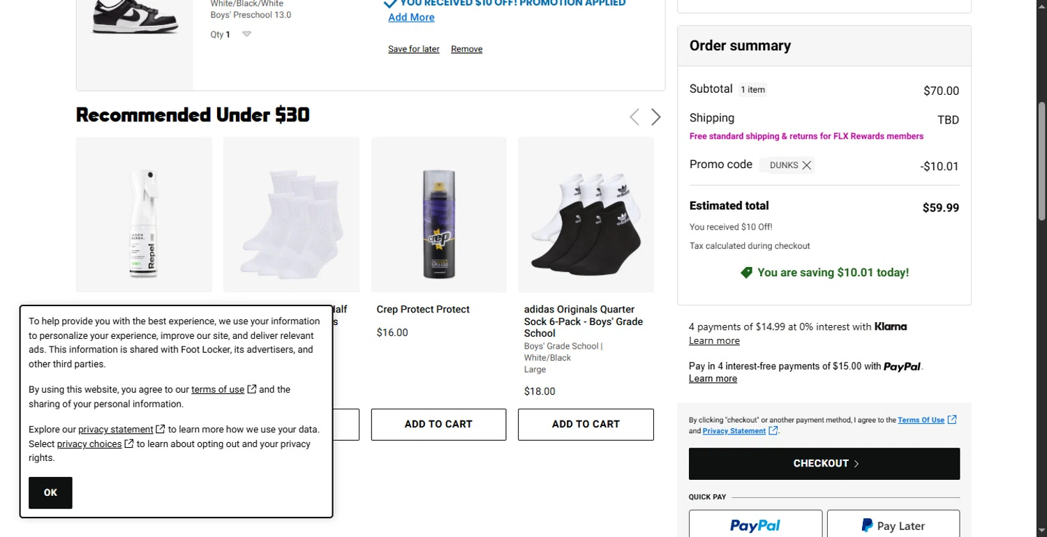 Kids Foot Locker Promo Codes - 25% Off Oct 2025 inside Free Printable Footlocker Coupons