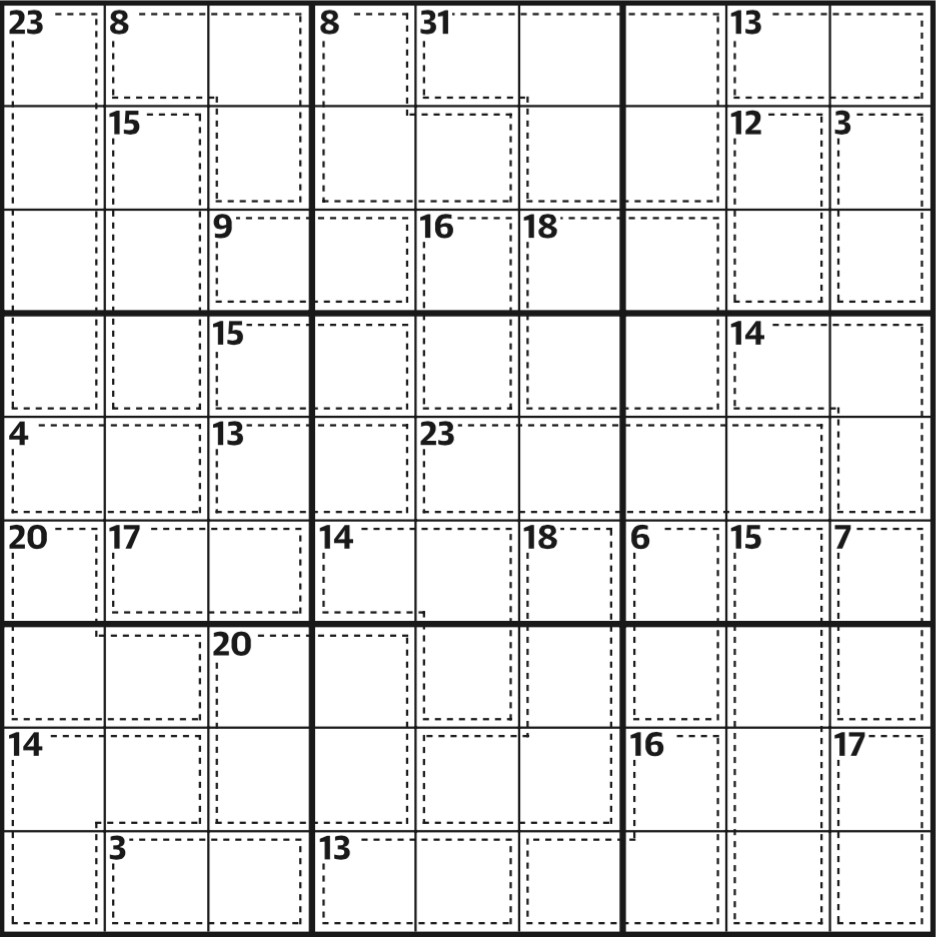 Killer Sudoku 589 | Life And Style | The Guardian - Worksheets Library for Killer Sudoku Free Printable