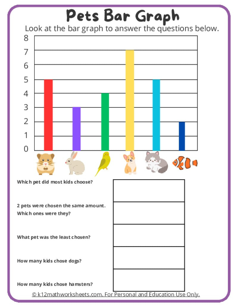 Kindergarten Graphing Worksheets within Free Printable Graphs For Kindergarten