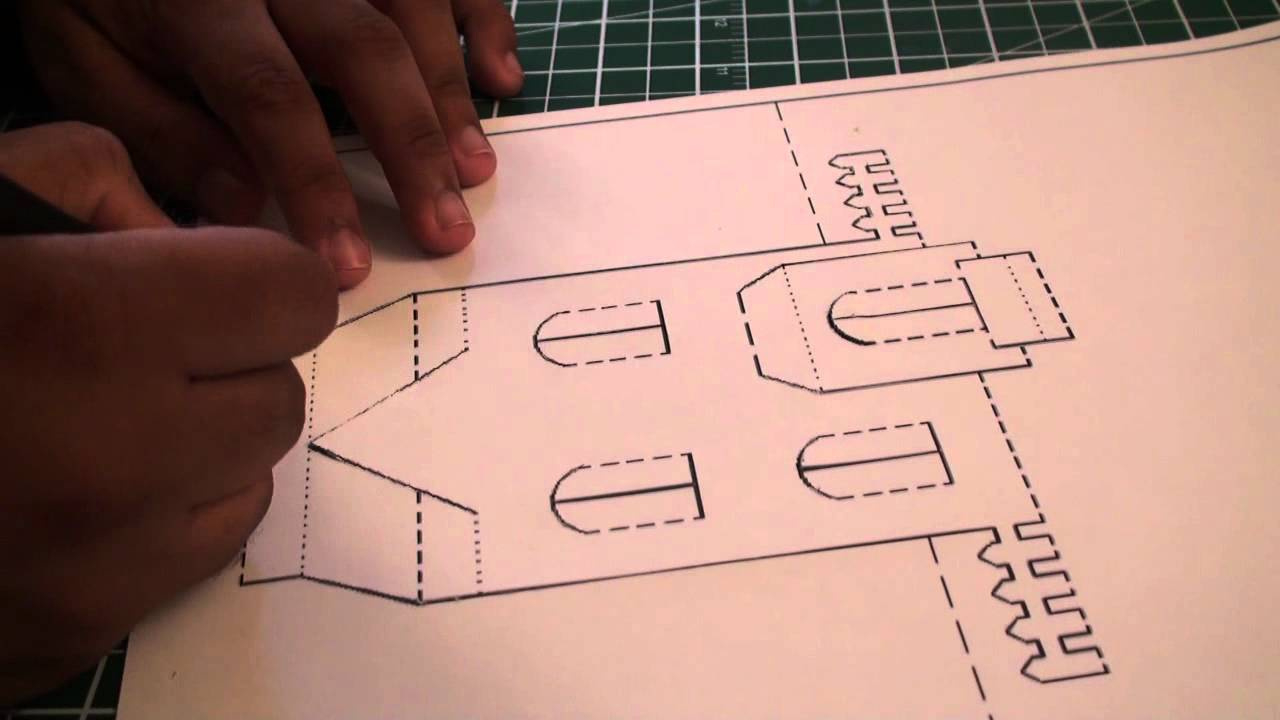 Kirigami Pop Up House | Free Template (Paper Craft)! inside Kirigami Free Printable Patterns