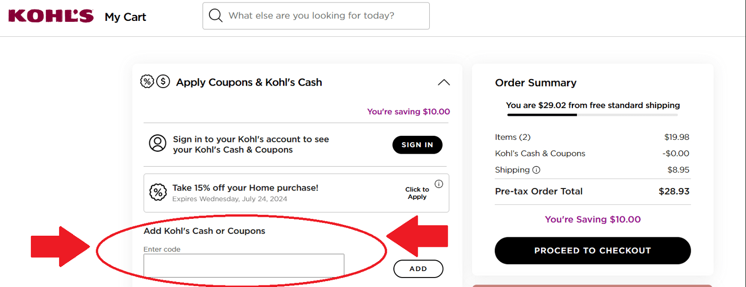 Kohl'S Coupons & Promo Codes - 70% Off In October 2025 intended for Kohls Printable Coupons Free Shipping
