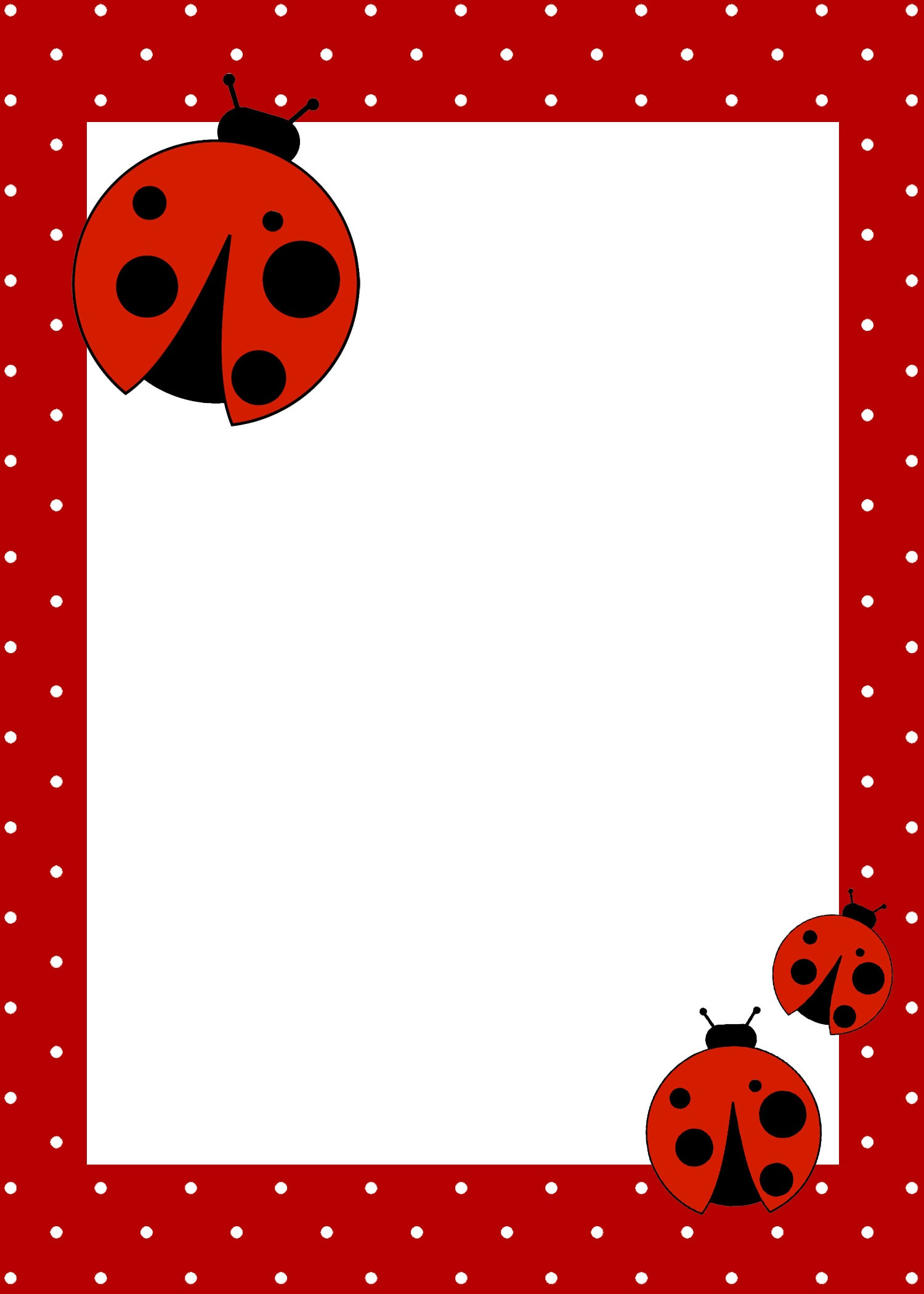 Ladybug Birthday Party With Free Printables - How To Nest For Less™ in Free Printable Ladybug Baby Shower Invitations Templates