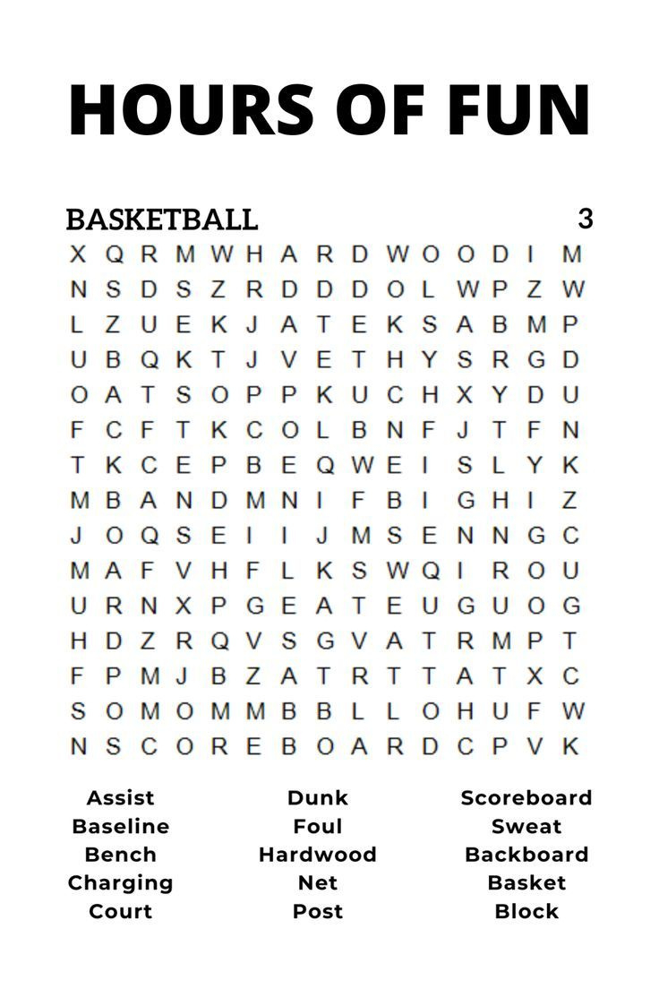 Large Print Sports Word Search Puzzle Book: Baseball, Football in Free Printable Word Searches Large Print
