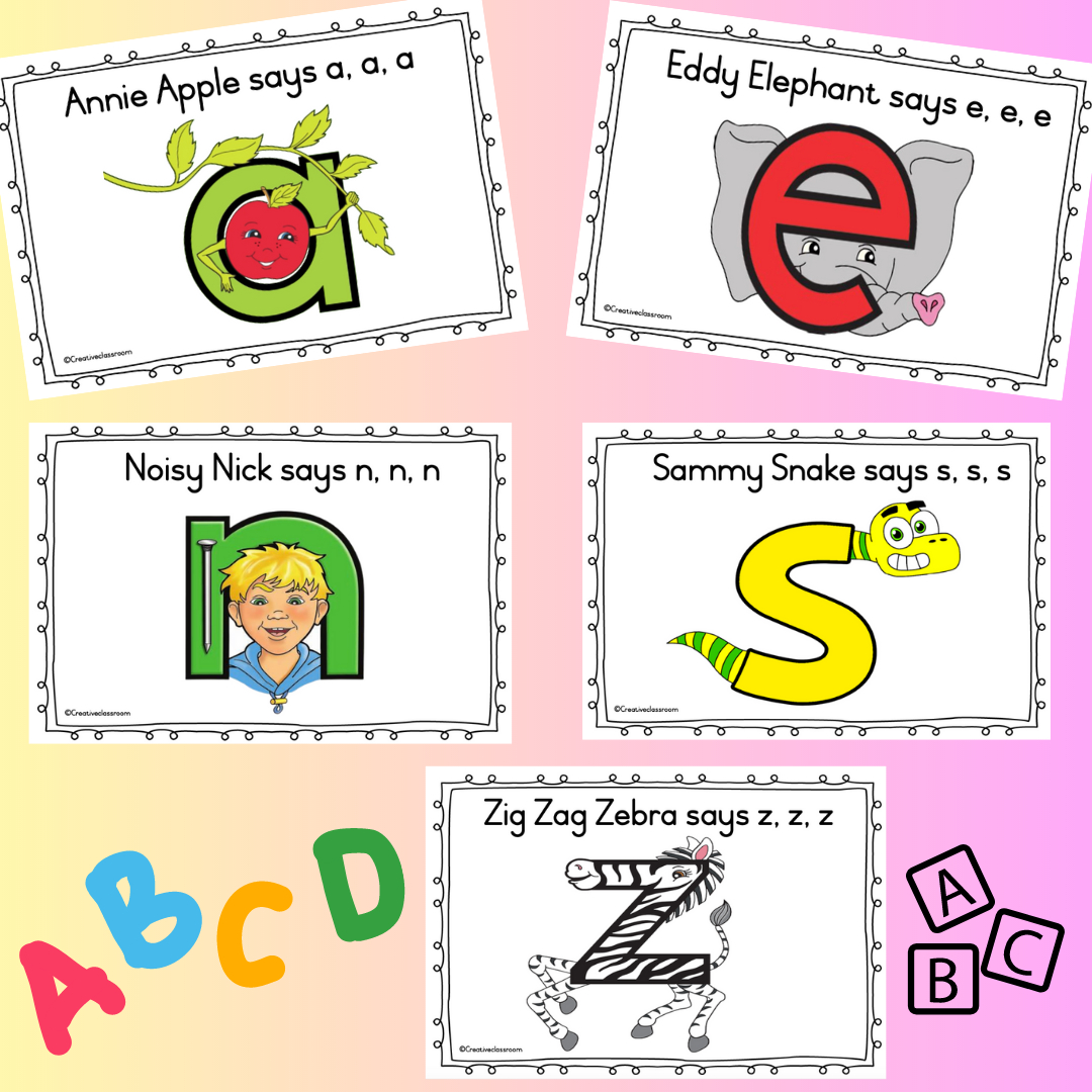 Letterland A5 Posters • Teacha! - Worksheets Library inside Letterland Worksheets Free Printable