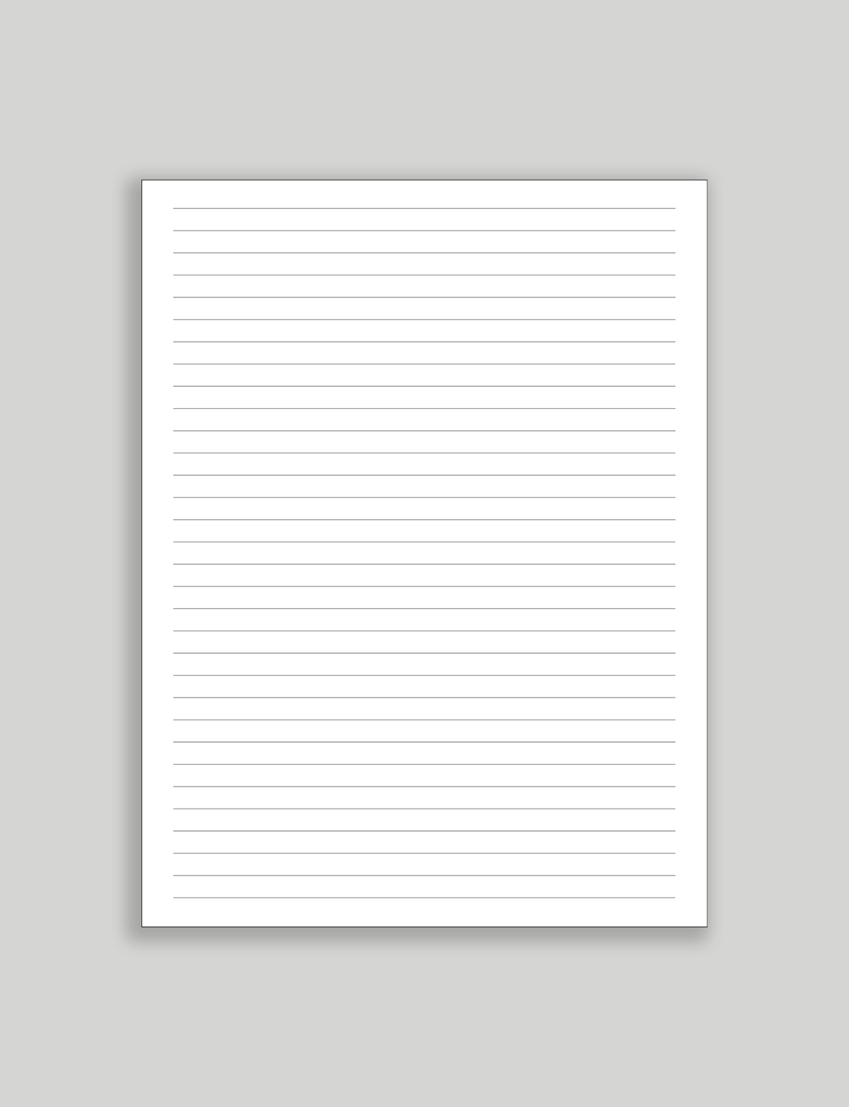 Lined Paper Free Printable Pdf Download | Sortoutmy.life intended for Free Printable Binder Paper