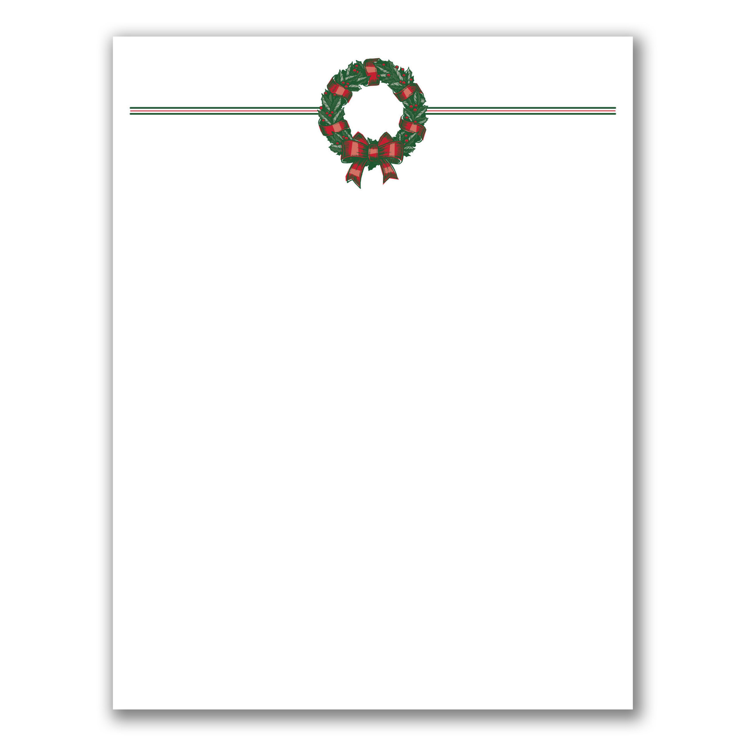 Lthd-5 Personalized Christmas Stationery - Copycat Printing intended for Free Printable Christmas Letterhead