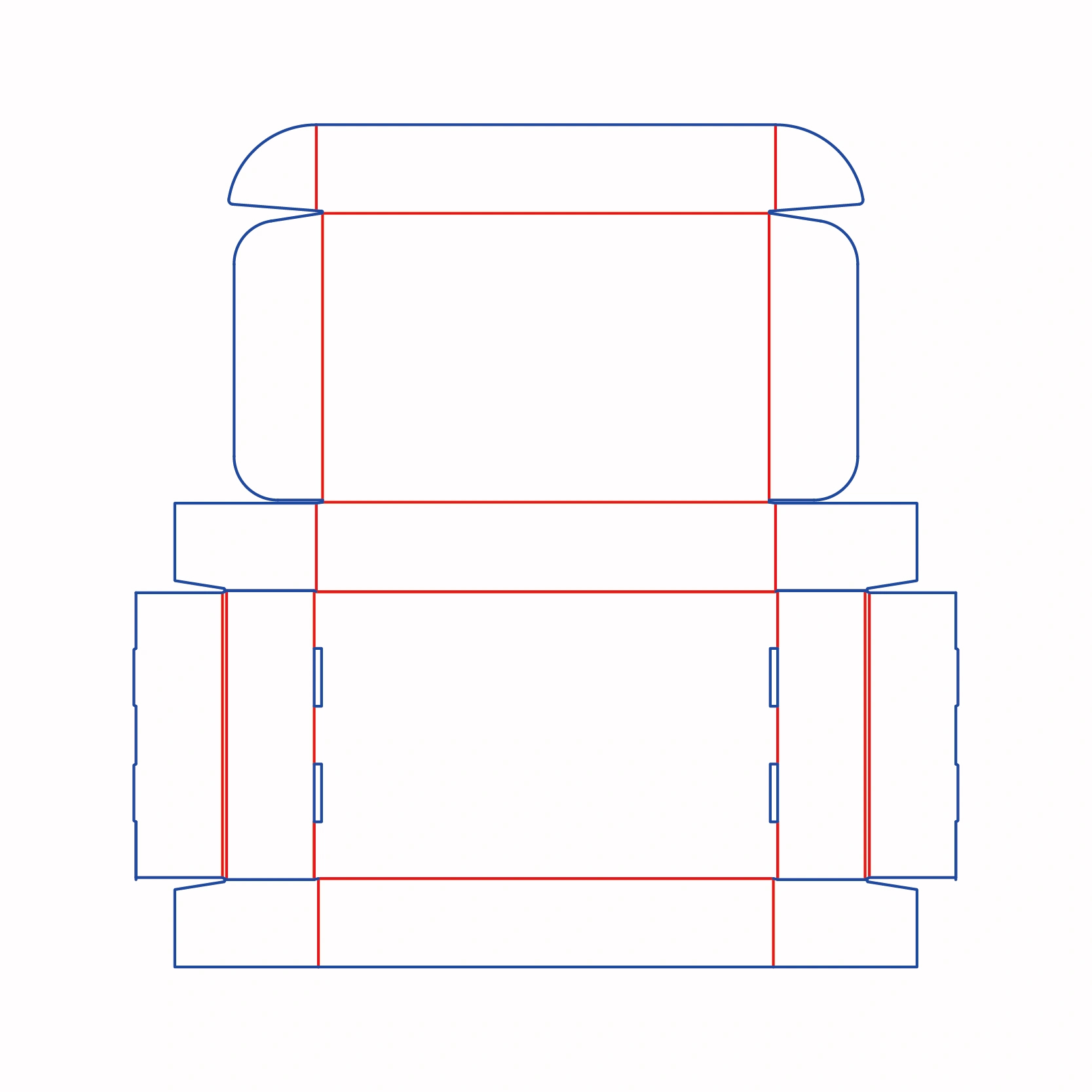 Mailer Boxes Templates &amp;amp; Dielines Online Generator | Cefbox intended for Box Templates Free Printable