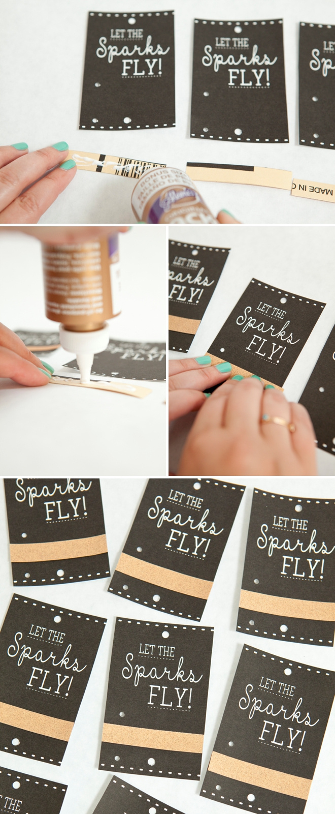 Make These Adorable Wedding Sparkler Tags + Sign For Free! with Free Printable Wedding Sparkler Sign