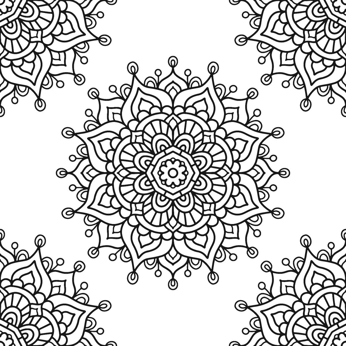 Mandala Coloring Pages: Free Printable Coloring Pages Of Mandalas throughout Free Printable Mandala Coloring Pages For Adults