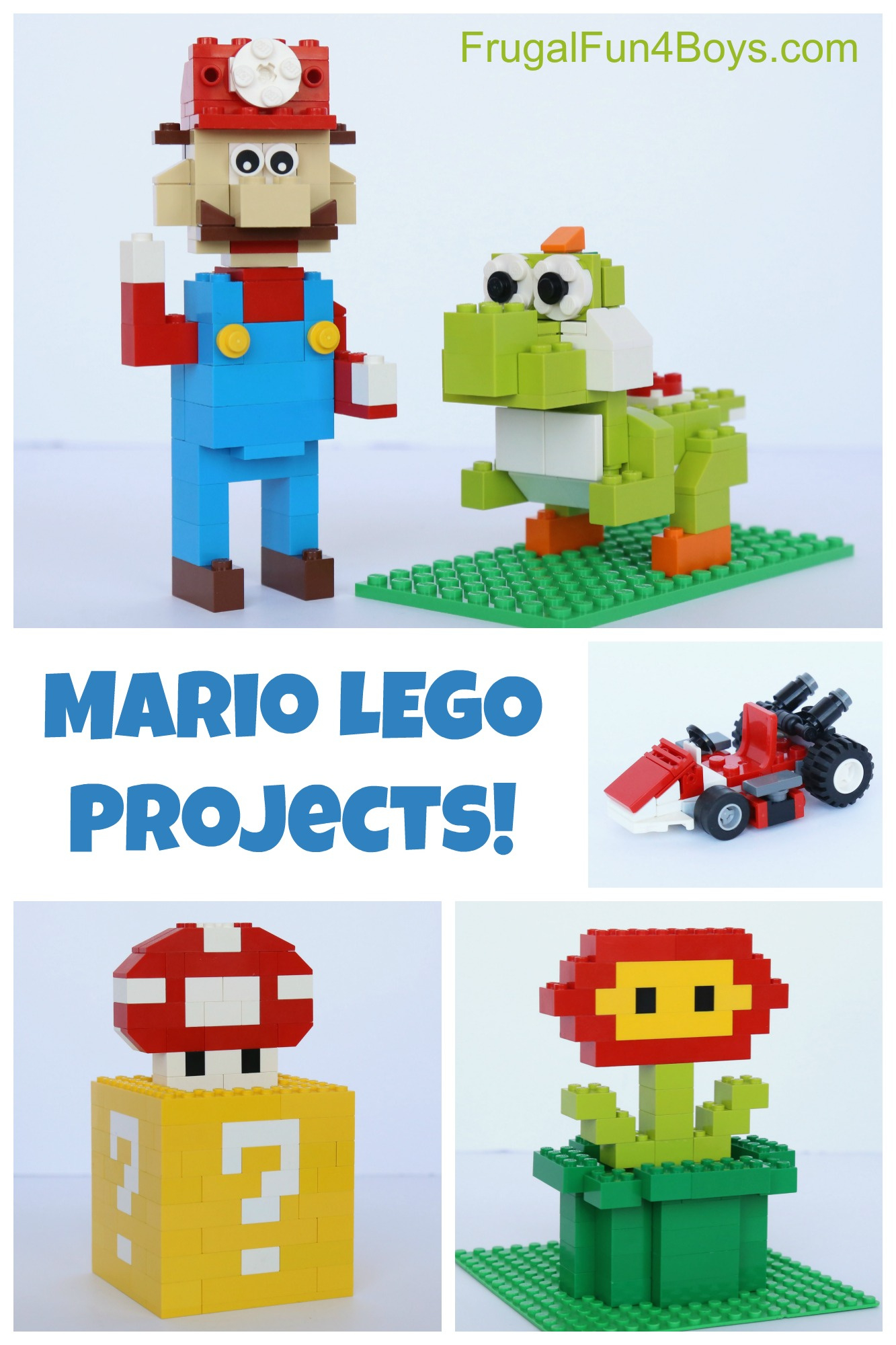 Mario Lego Projects With Building Instructions - Frugal Fun For within Free Printable Lego Instructions