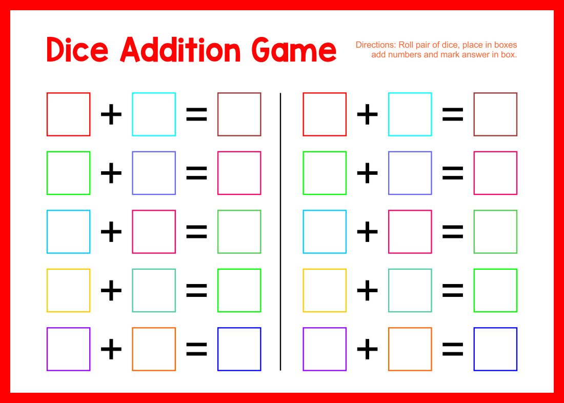 Math Board Games - 10 Free Pdf Printables | Printablee within Free Printable Maths Games
