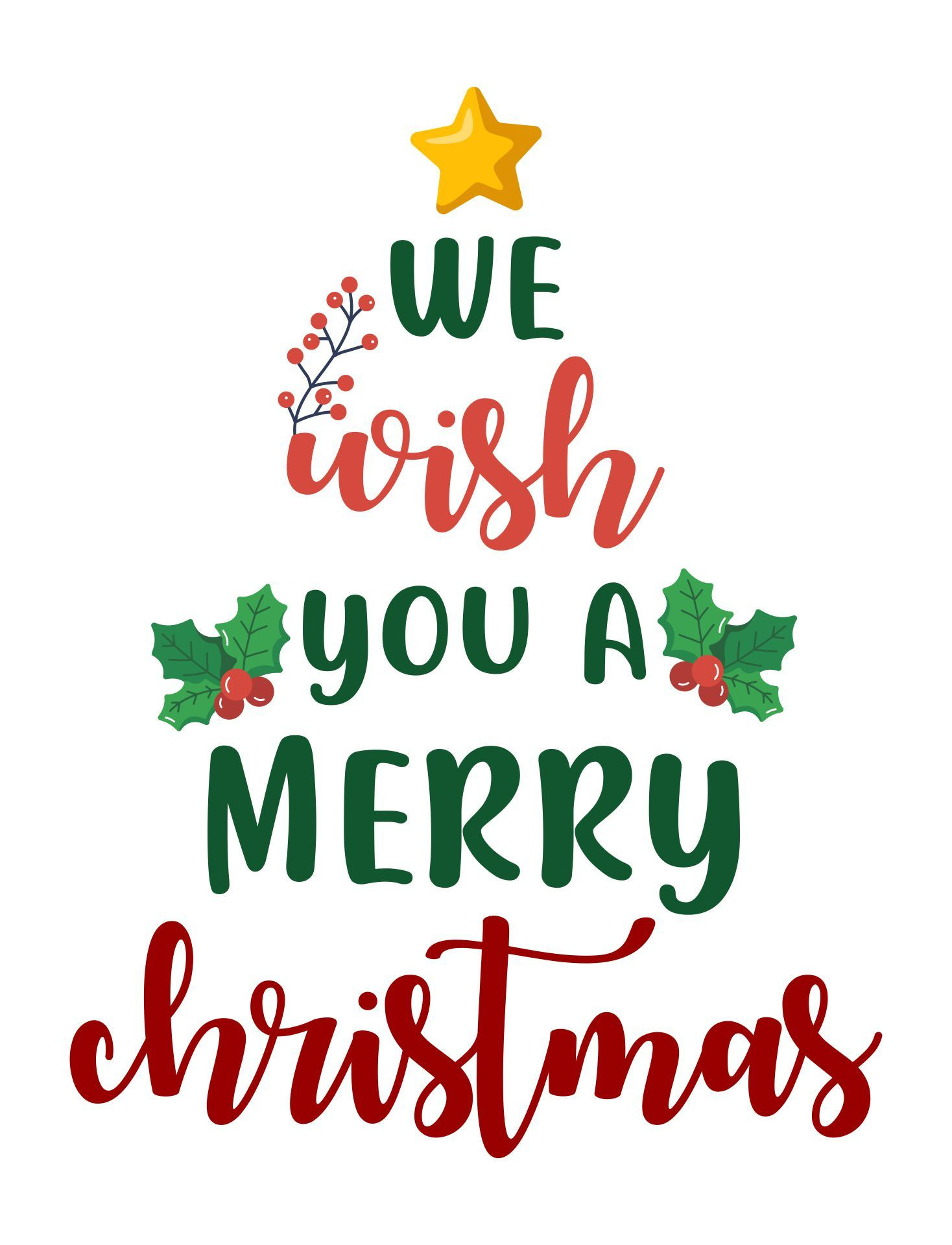 Merry Christmas Stencil - 15 Free Pdf Printables | Printablee within Merry Christmas Stencil Free Printable