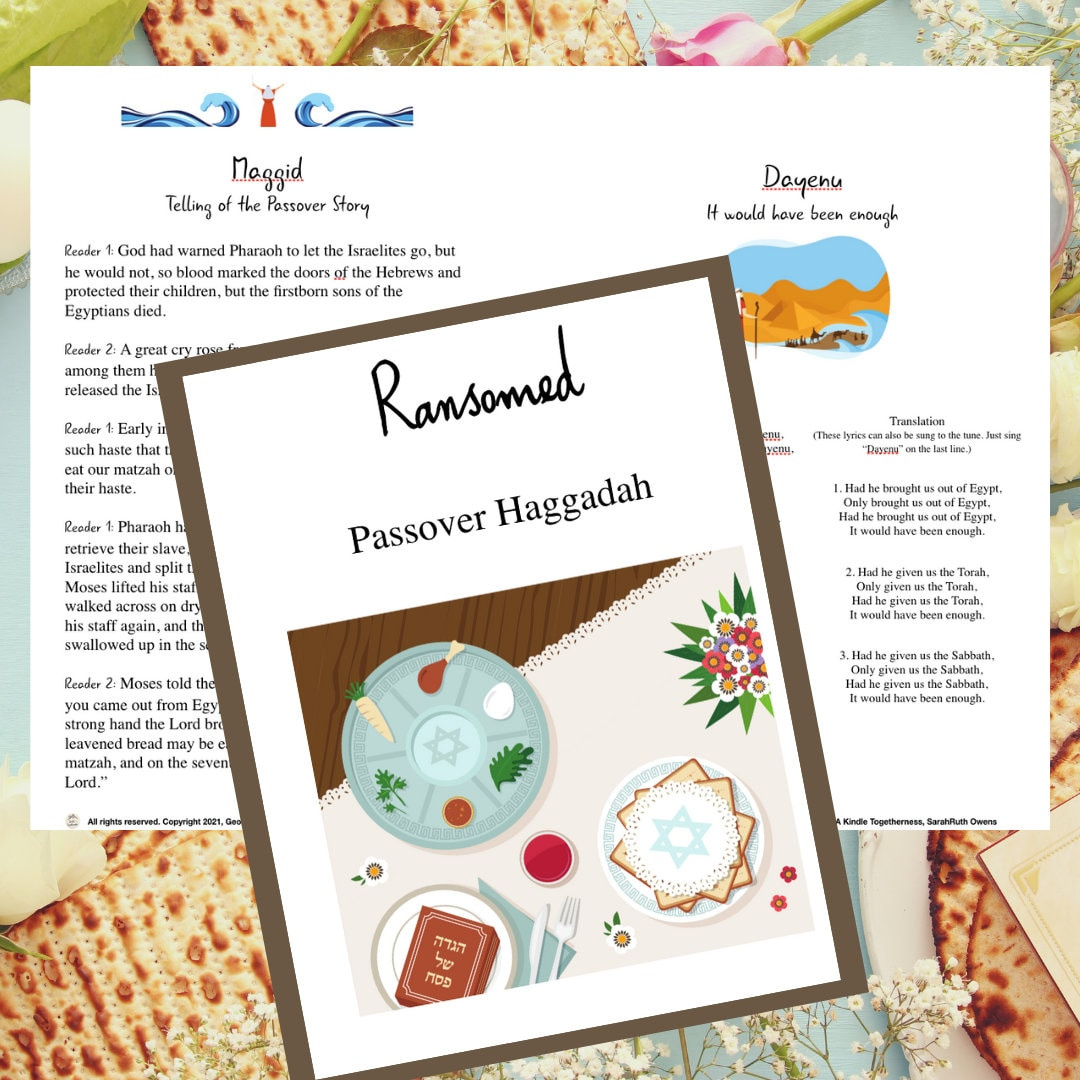 Messianic Passover Haggadah Seder (Digital Download) - Etsy inside Free Printable Messianic Haggadah