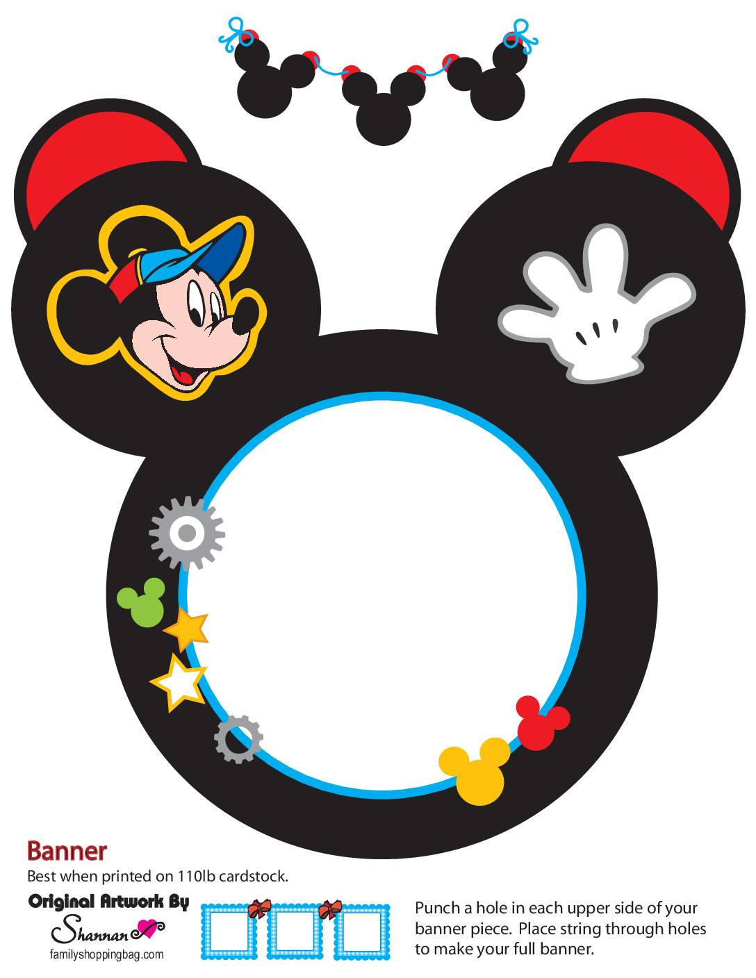 Mickey Mouse Template | Disney News - Worksheets Library throughout Free Printable Mickey Mouse Template