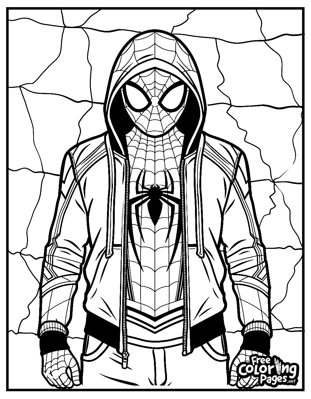 Miles Morales Coloring Pages | Spiderman Coloring Pages with regard to Free Printable Spiderman Coloring Pages
