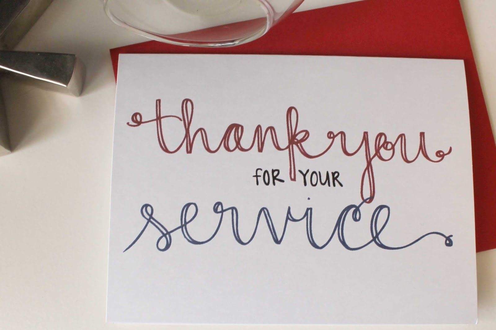 Military Thank You Cards Free Printable - Printable Party Favors pertaining to Military Thank You Cards Free Printable