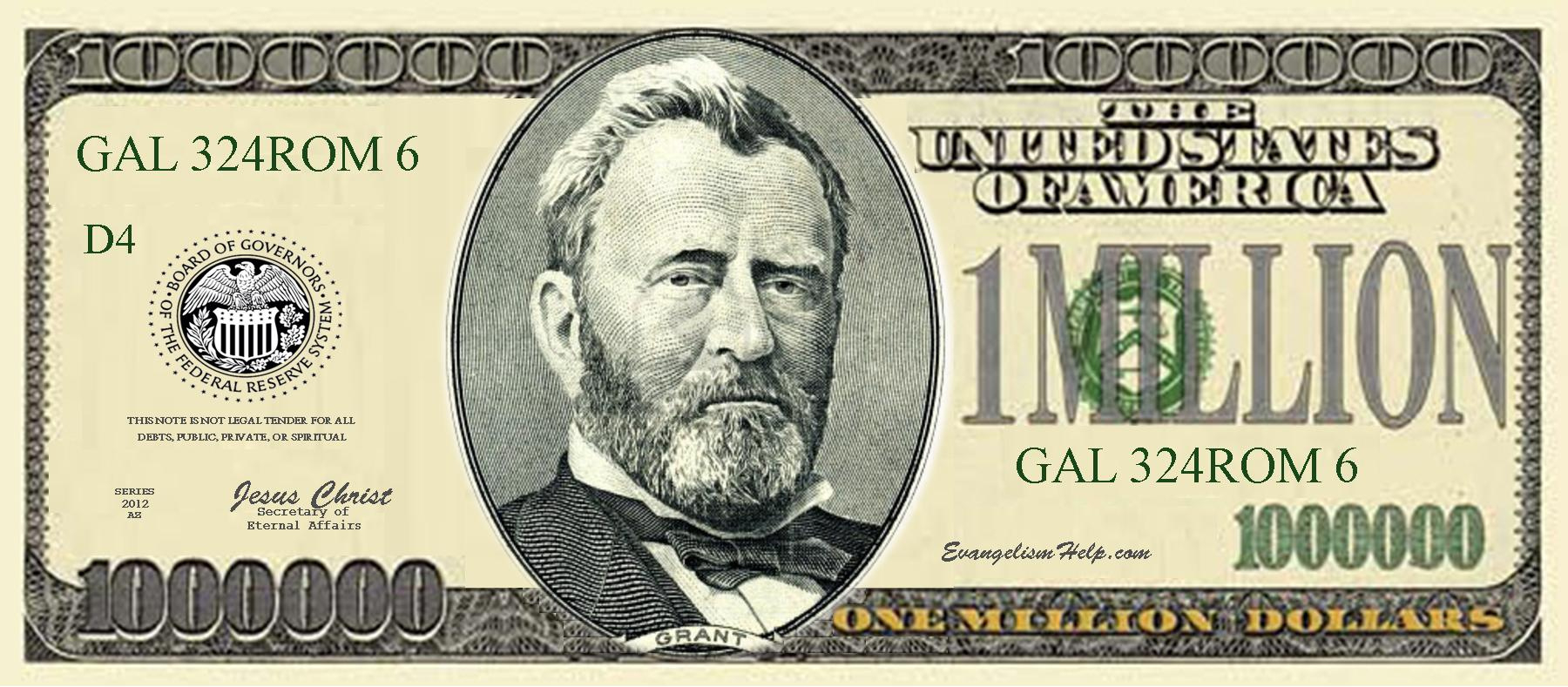 Million Dollar Bill Clipart – Free Clipart #1664868 | Clipart Library pertaining to Free Printable Million Dollar Bill