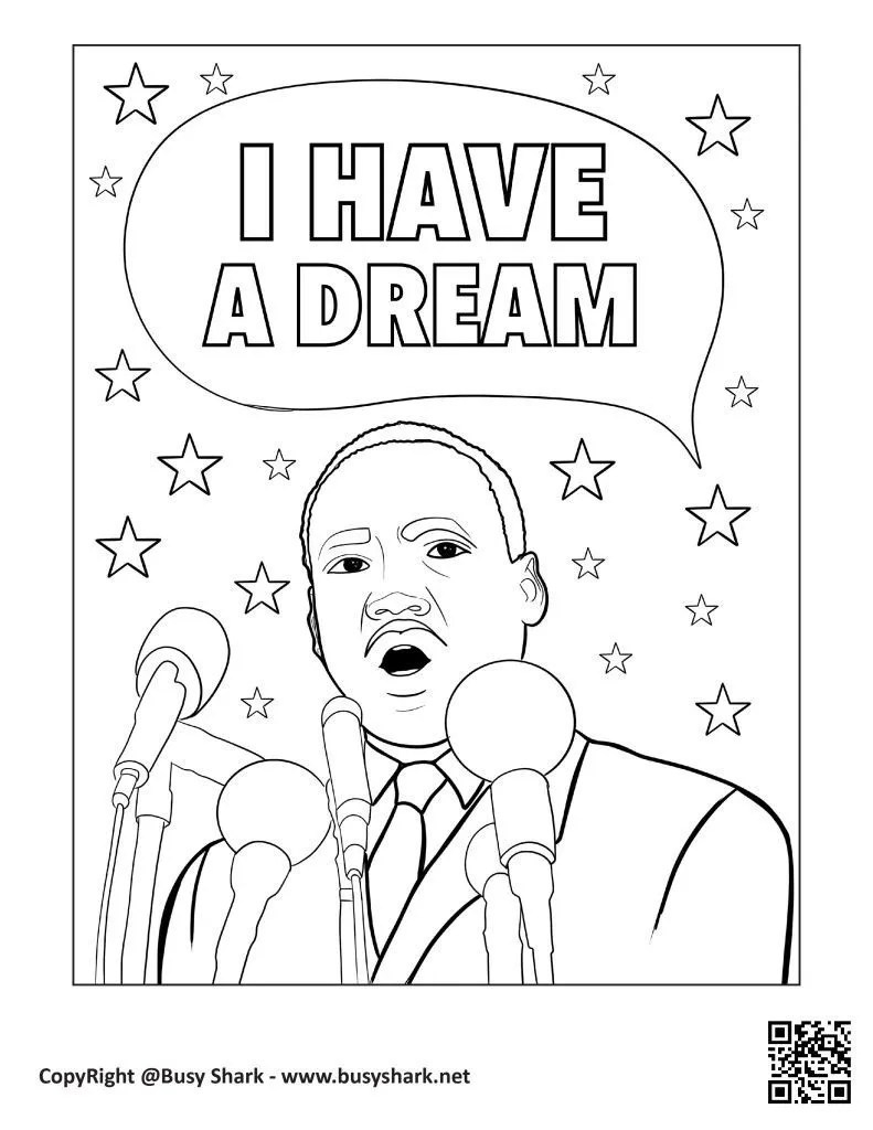 Mlk Coloring Sheets - Worksheets Library intended for Martin Luther King Free Printable Coloring Pages
