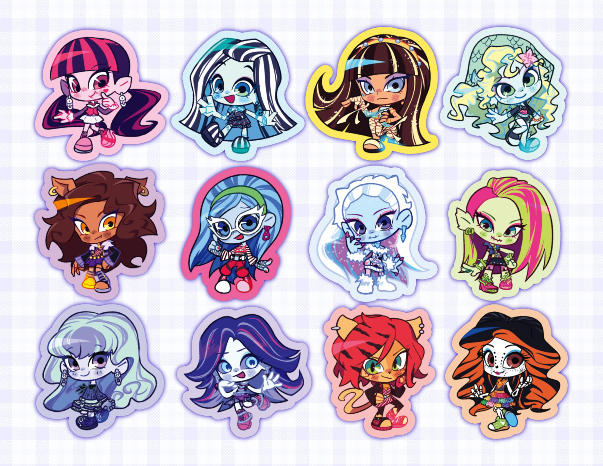 Monster High Stickers Printable throughout Free Printable Monster High Stickers