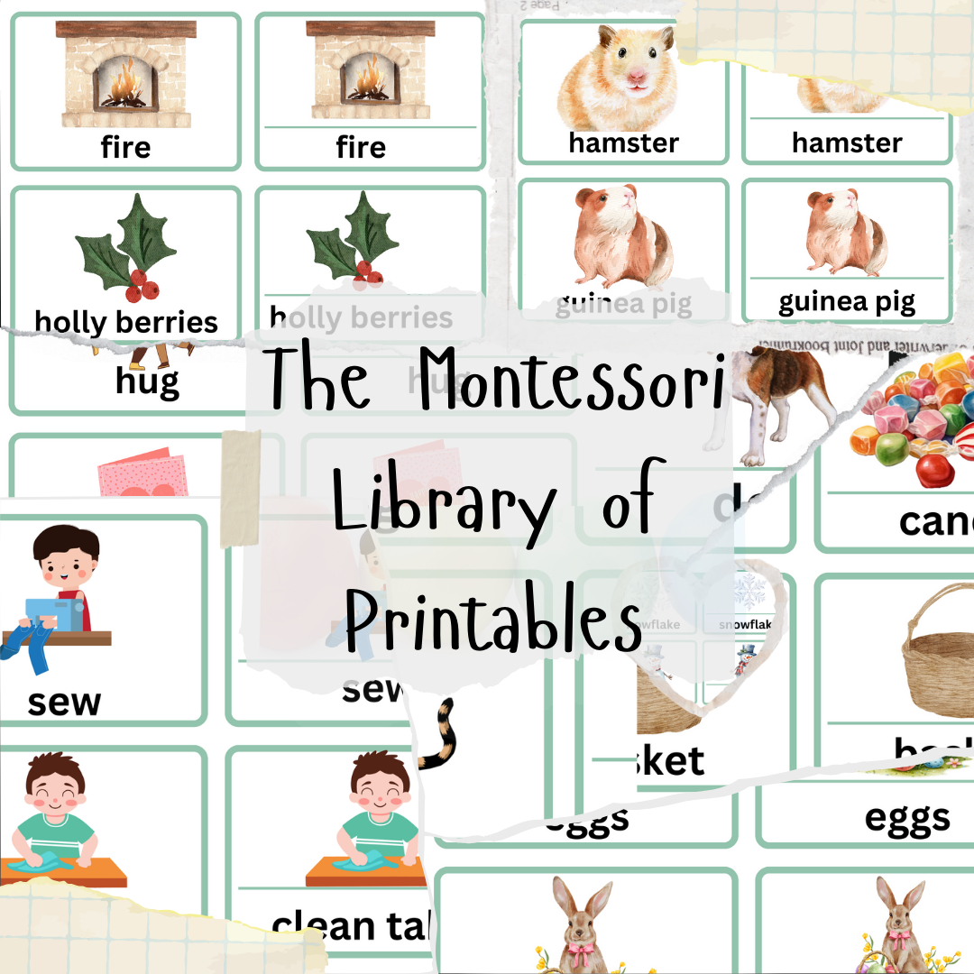 Montessori Printables — The Montessori-Minded Mom regarding Free Montessori Printables