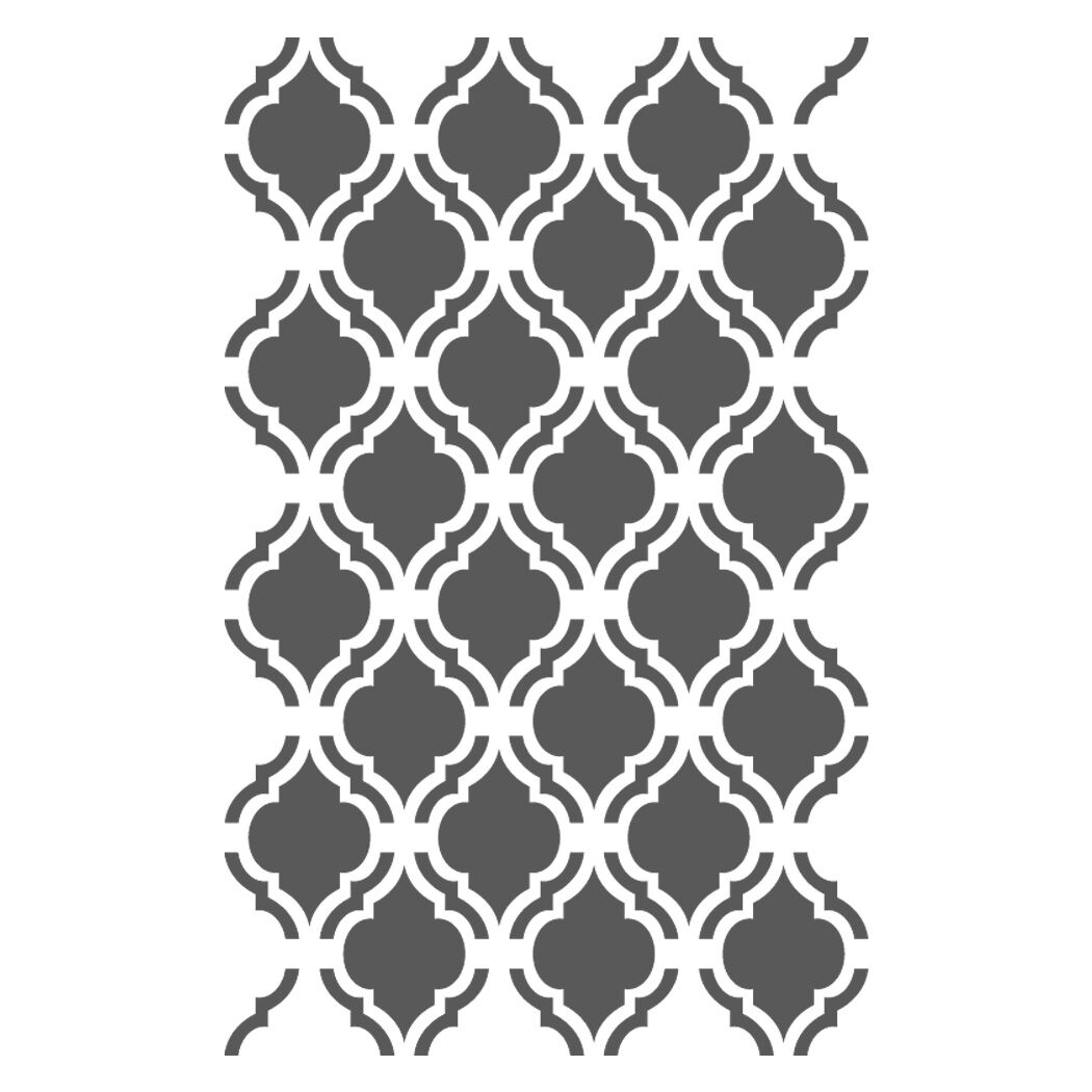 Moroccan Stencils Template -Small Scale- For Crafting Canvas Diy pertaining to Free Printable Moroccan Wall Stencils