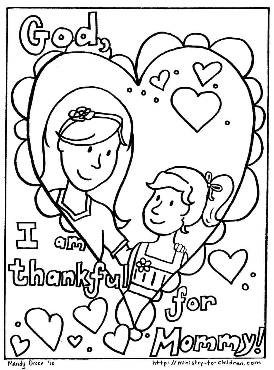 Mother'S Day Coloring Pages | Free Printable Pdf Coloring Book For regarding Free Printable Mothers Day Coloring Cards