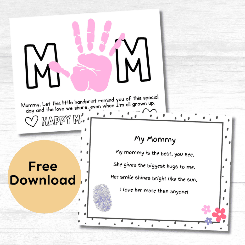 Mother&amp;#039;S Day Poems For Kids [With Free Printables] • Mindfulmazing inside Free Printable Mothers Day Poems