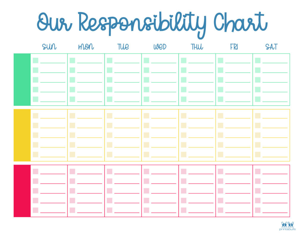 Multiple Children Chore Charts - 10 Free Printable Charts with regard to Free Printable Chore Charts For Multiple Children