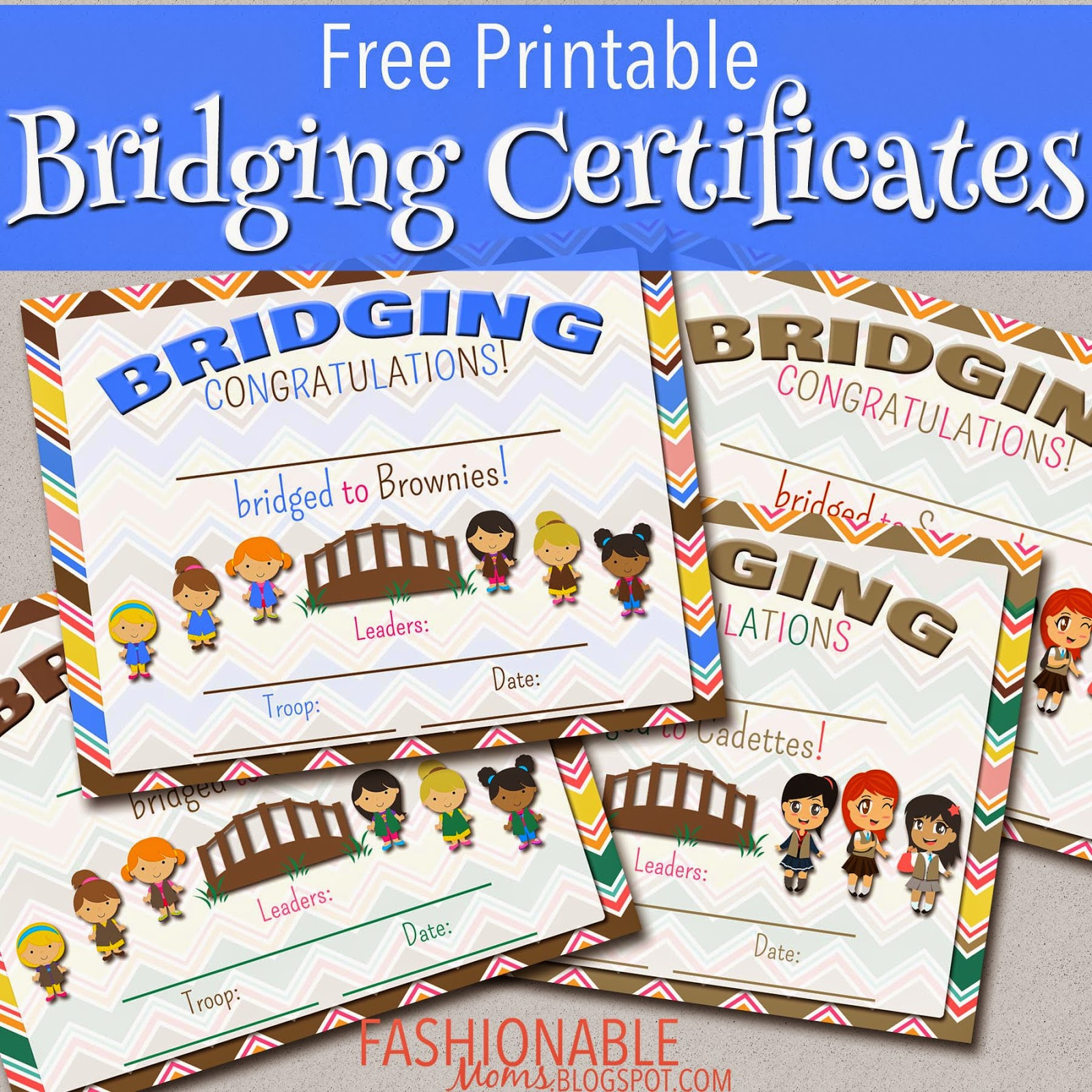 My Fashionable Designs: Free Printable Bridging Certificates regarding Free Bridging Certificate Printable