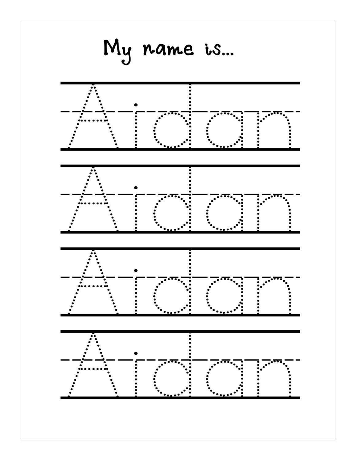 Name Practice Worksheets | 16 Editable Name Tracing And Writing intended for Free Printable Name Writing Practice