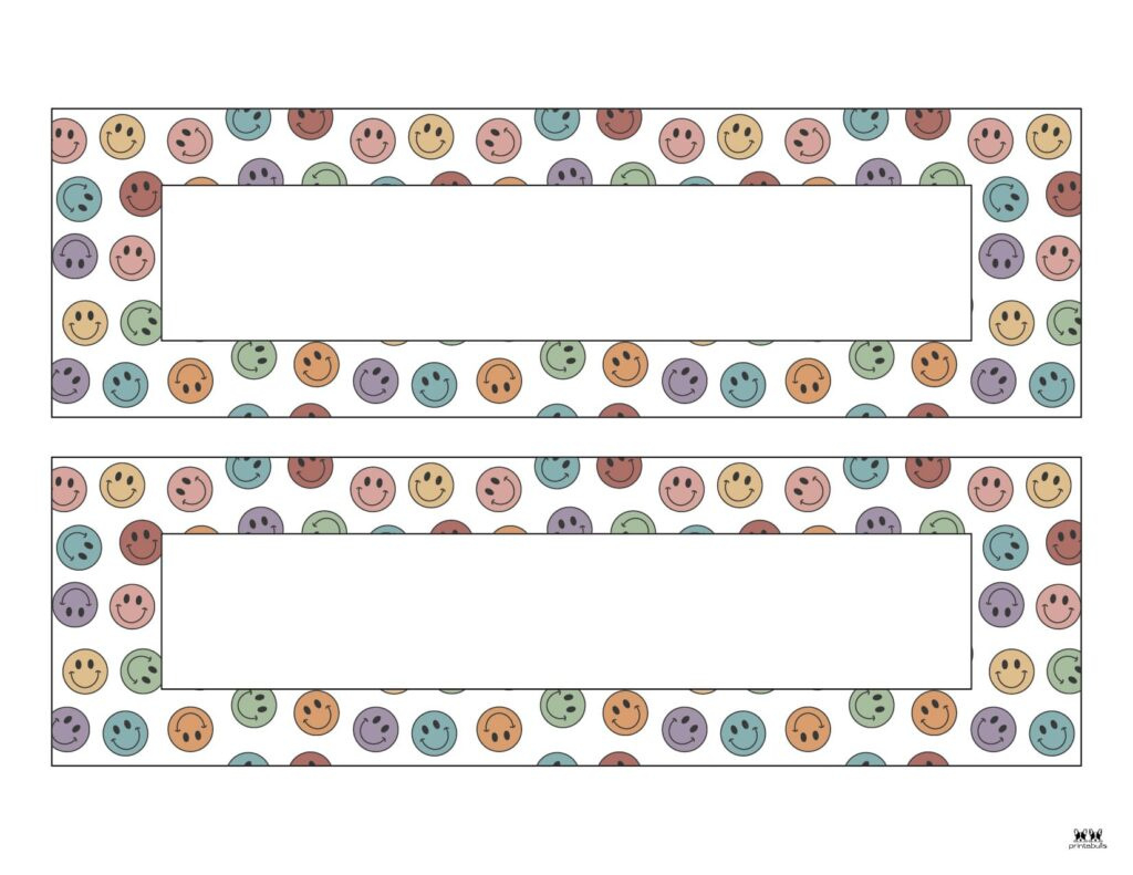 Name Tags - 44 Unique Designs - Free | Printabulls for Free Printable Name Tags For Teachers