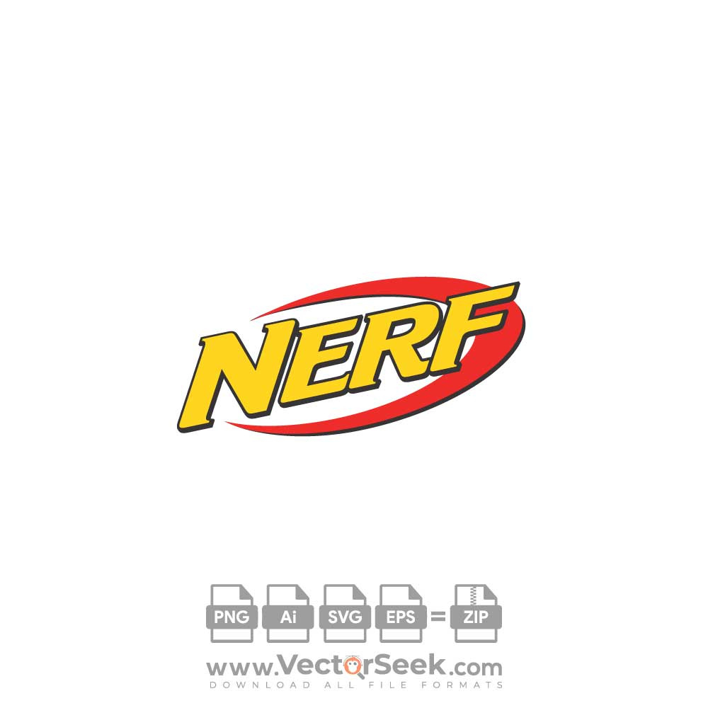 Nerf Logo In Png Svg Vector Format - Free Download pertaining to Free Printable Nerf Logo