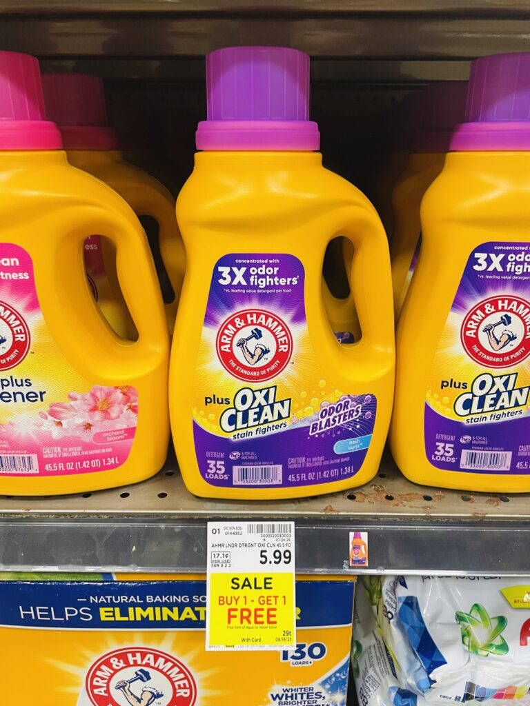 New Coupons! Arm And Hammer Laundry Is B1G1 Free! - Kroger Krazy with Free Printable Arm And Hammer Laundry Detergent Coupons