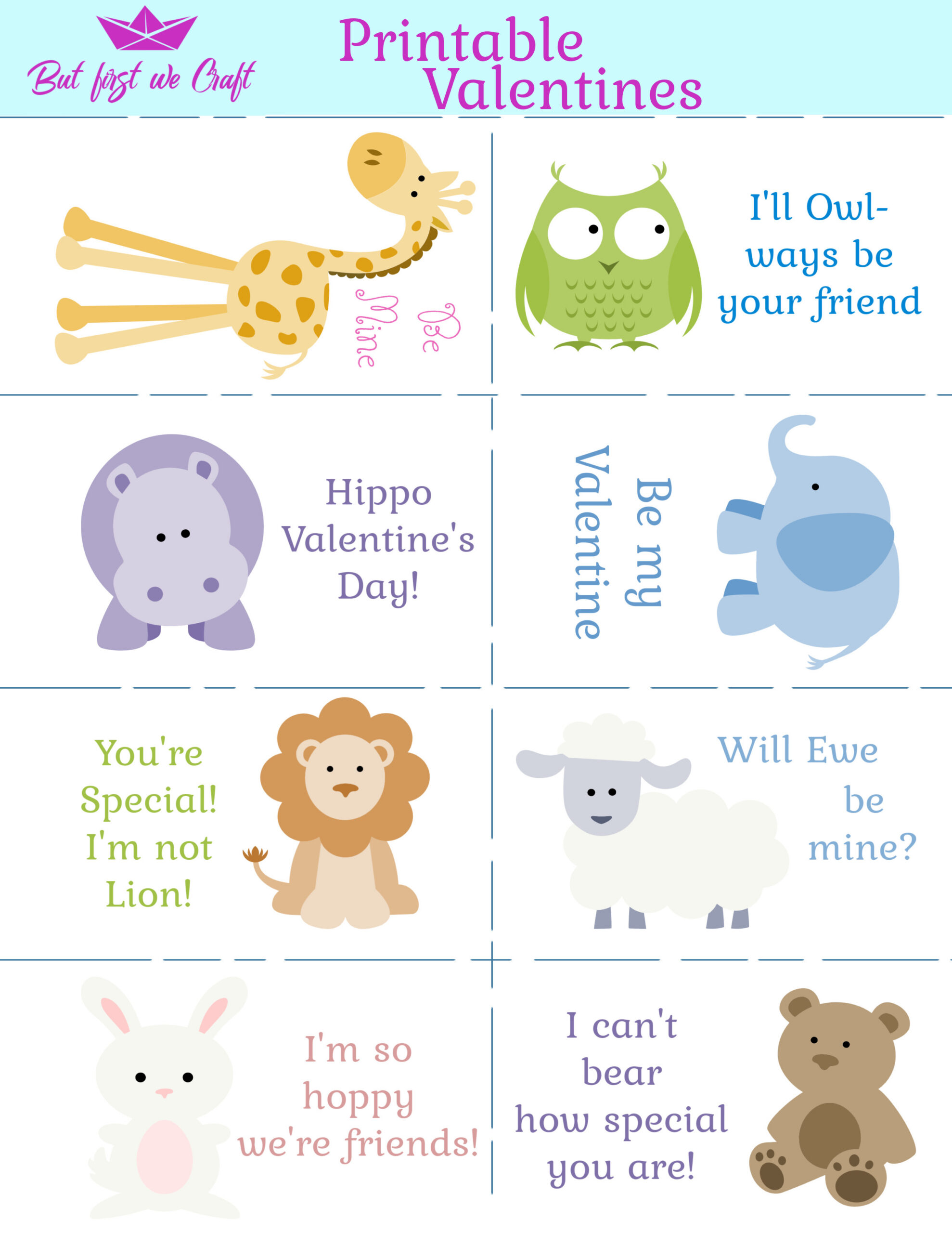New Free Printable Valentine'S Day Cards For Kids – But First We Craft for Free Printable Valentines Day Cards Kids