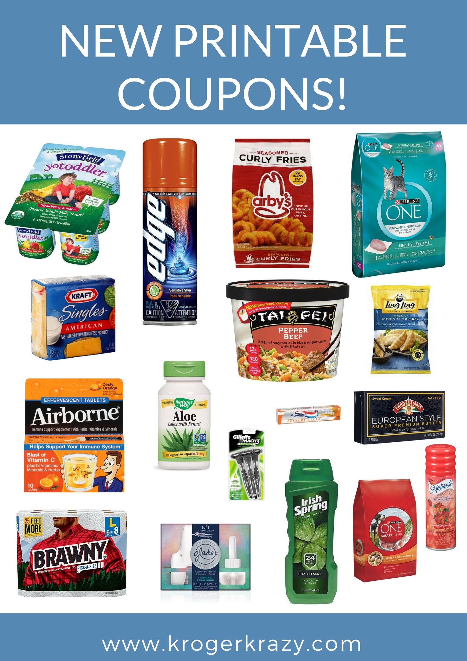 New Printable Coupons! Purina, Gillette, Land O Lakes, Glade And for Free Printable Gillette Coupons