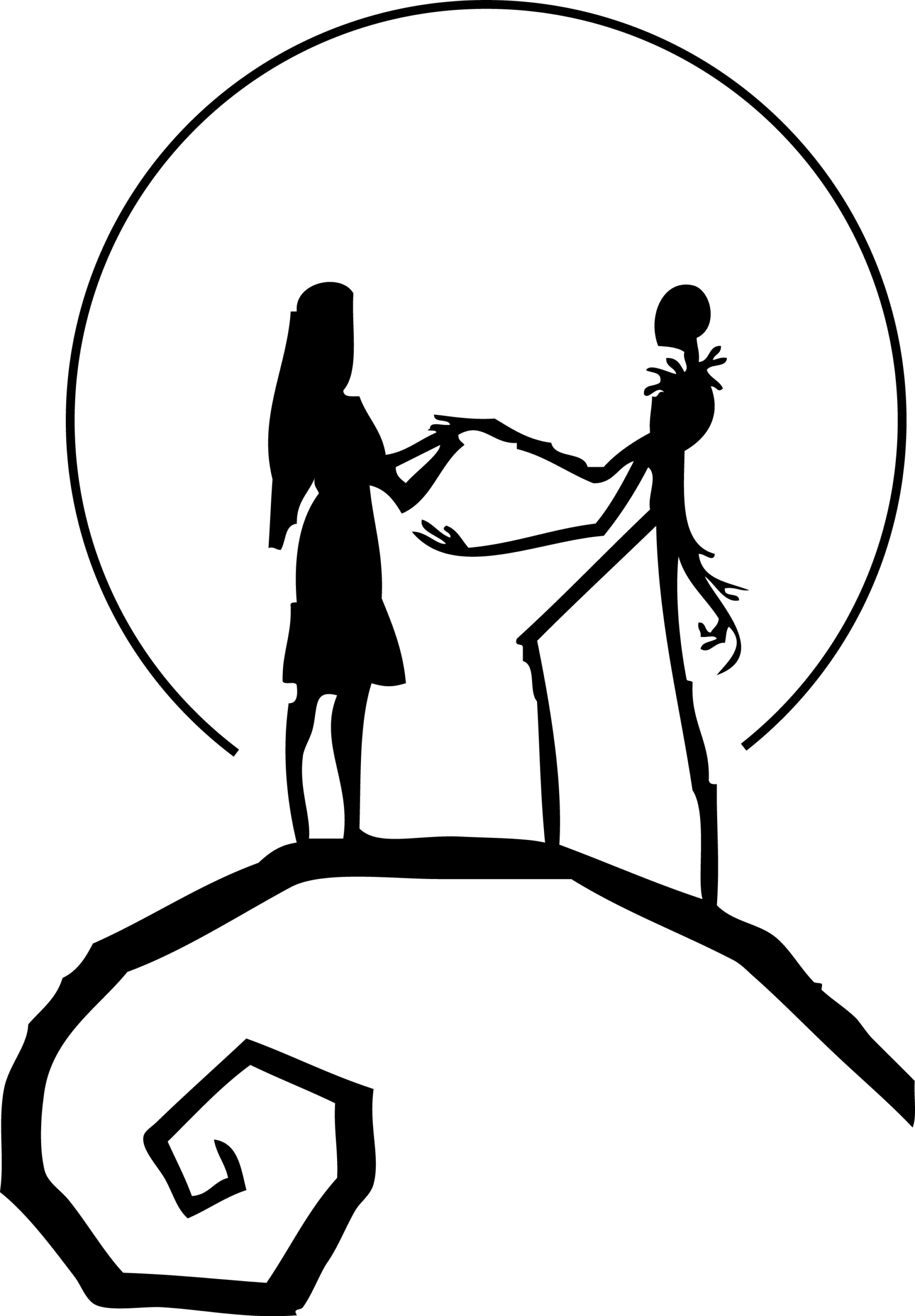 Nightmare Before Christmas: Jack &amp;amp; Sally (Pumpkin Stencil inside Jack Skellington And Sally Pumpkin Stencils Free Printable