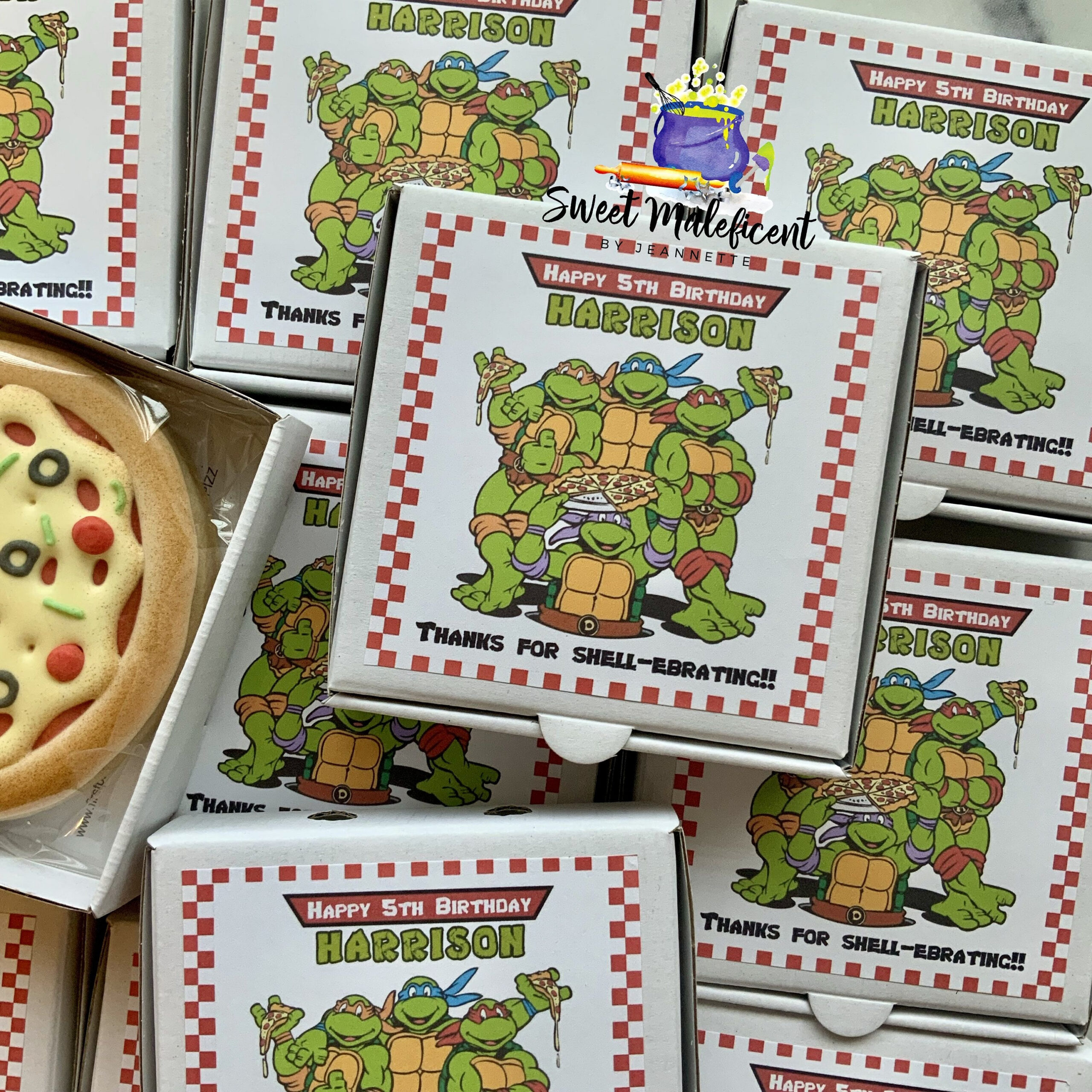Ninja Turtles Thank You Note | Pdf throughout Free Printable Tmnt Food Labels