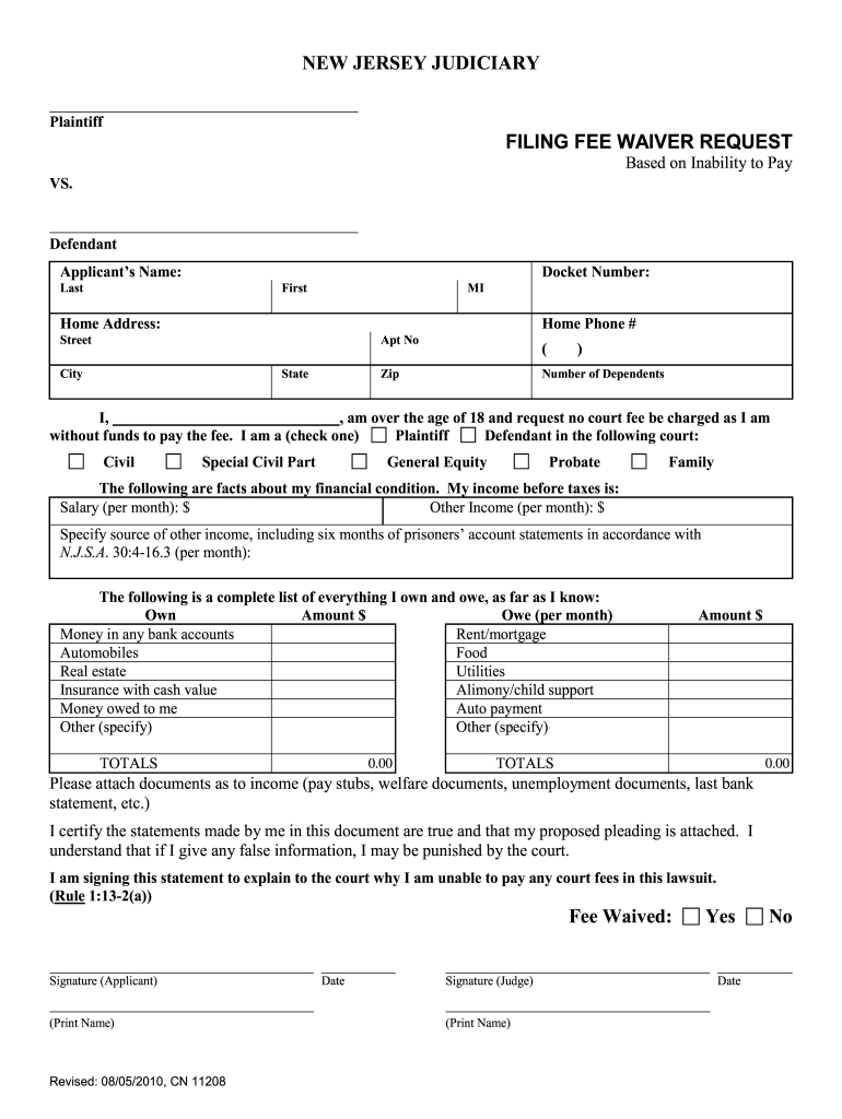 Nj Divorce Forms Pdf Free: Fill Out &Amp; Sign Online | Dochub with regard to Free Printable Nj Divorce Forms
