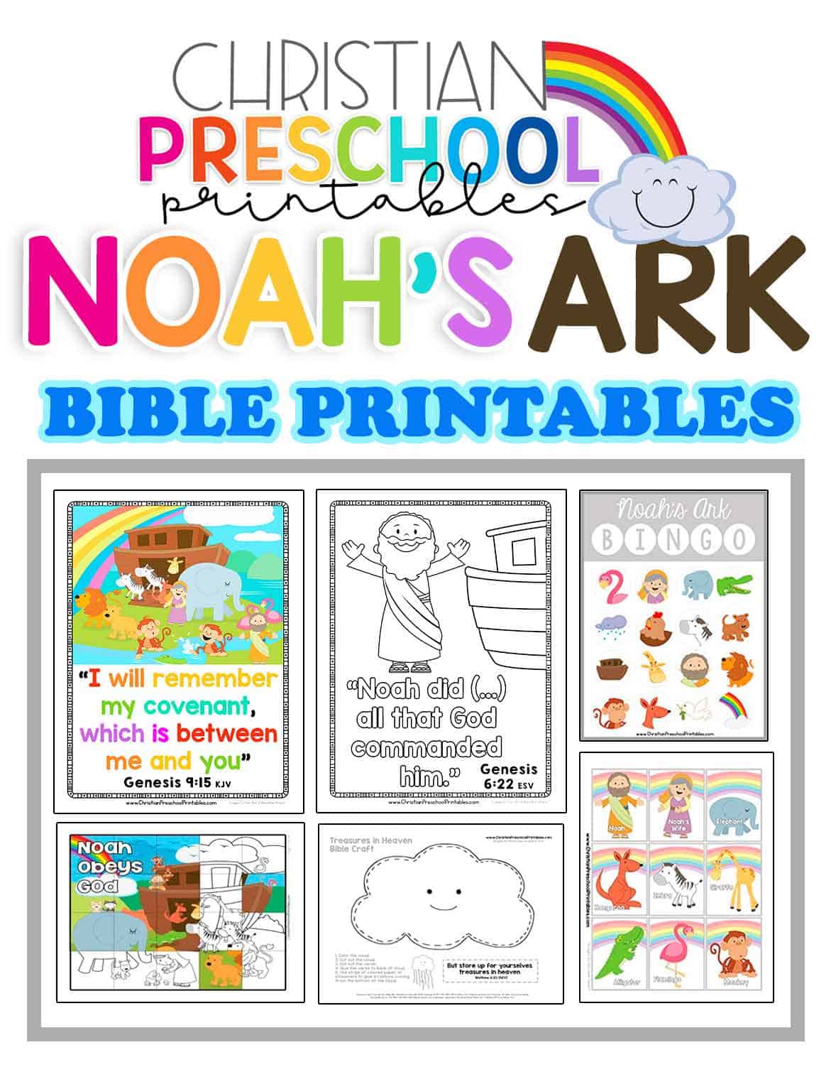 Noah&amp;#039;S Ark Preschool Printables - Christian Preschool Printables pertaining to Free Noah&amp;amp;#039;s Ark Printables