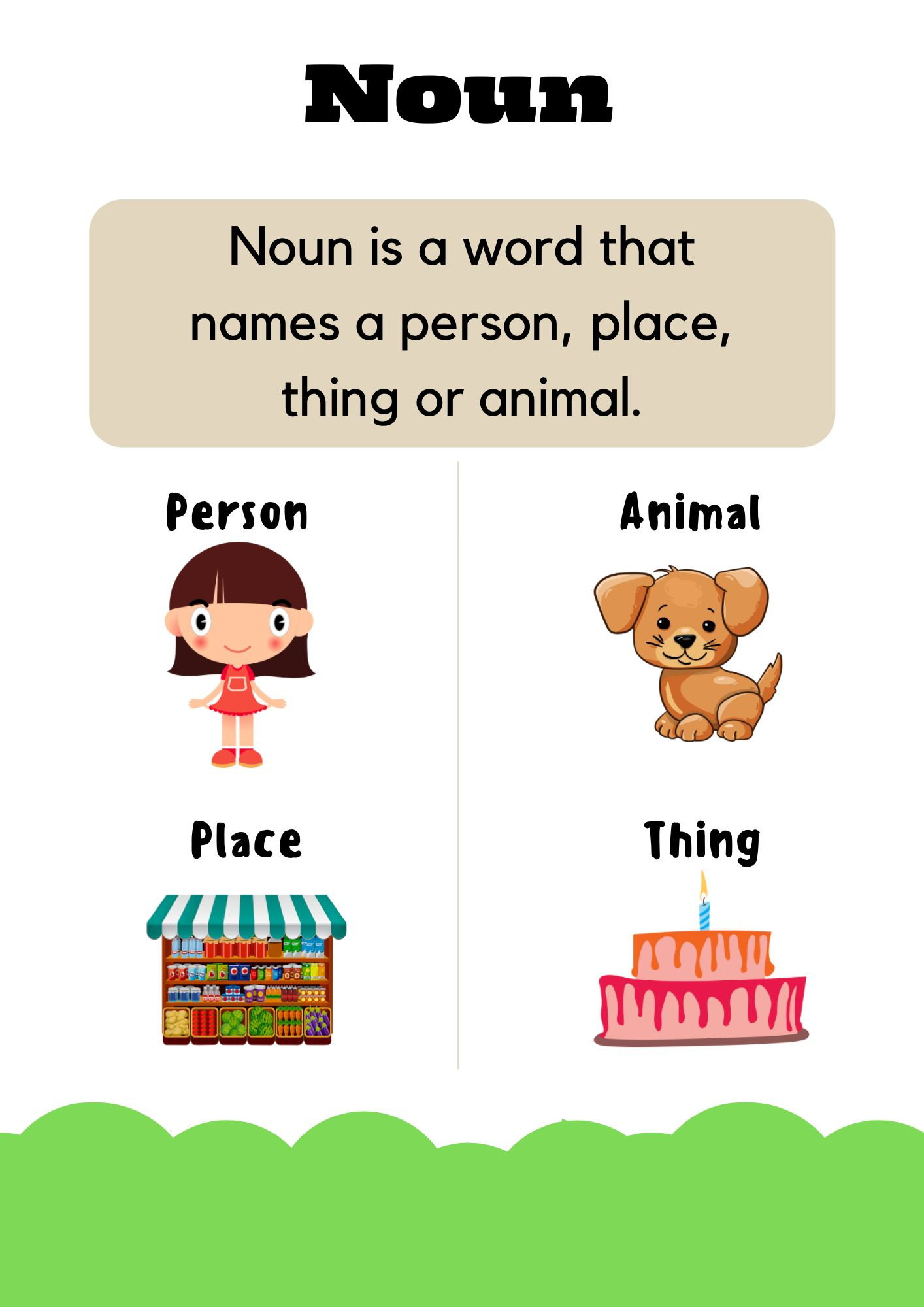 Noun Worksheets - Worksheets Library for Free Printable Noun Picture Cards