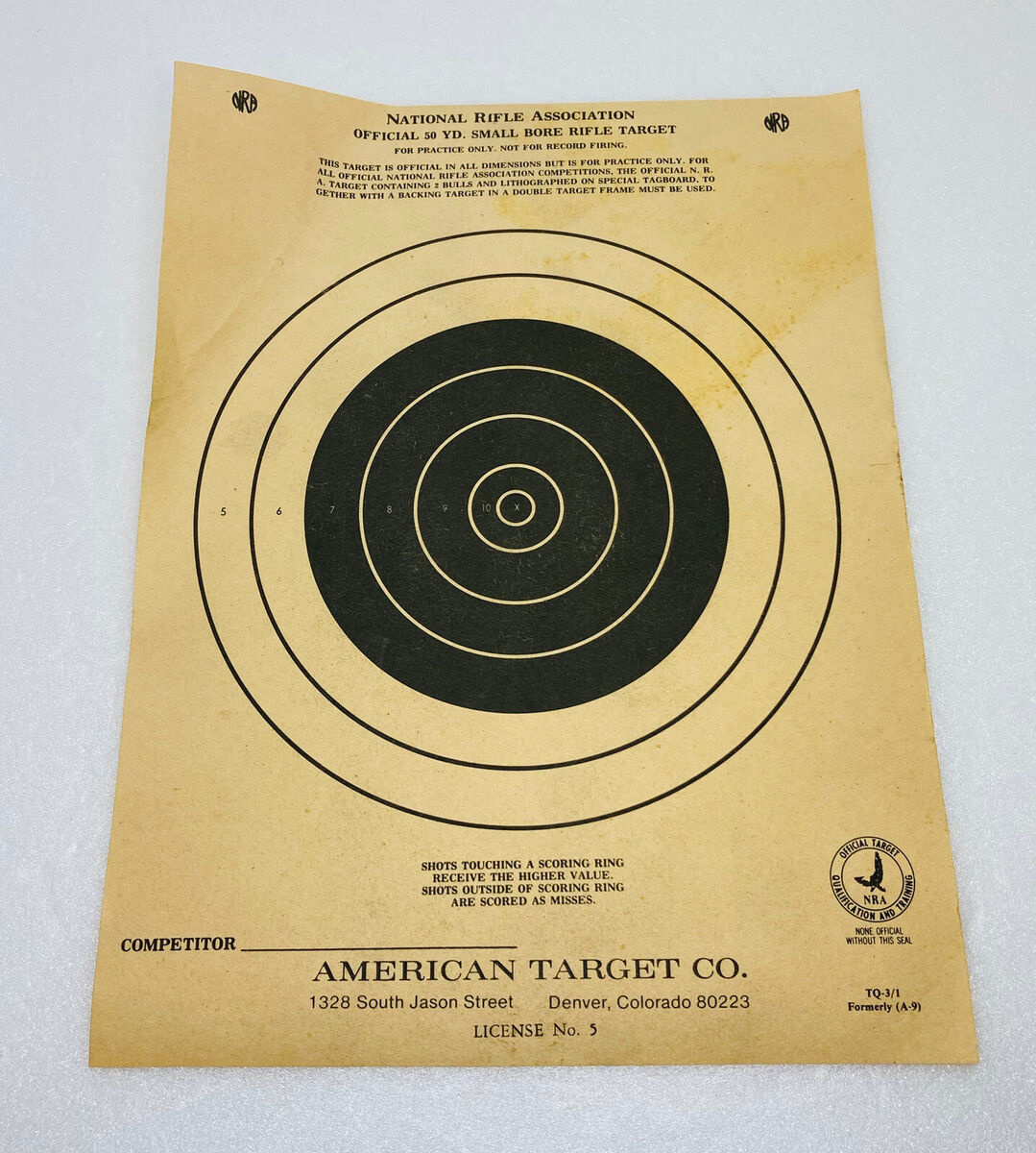 Nra Targets (Printable For Free) - Targets4Free - Worksheets Library for Free Printable Nra 25 Targets