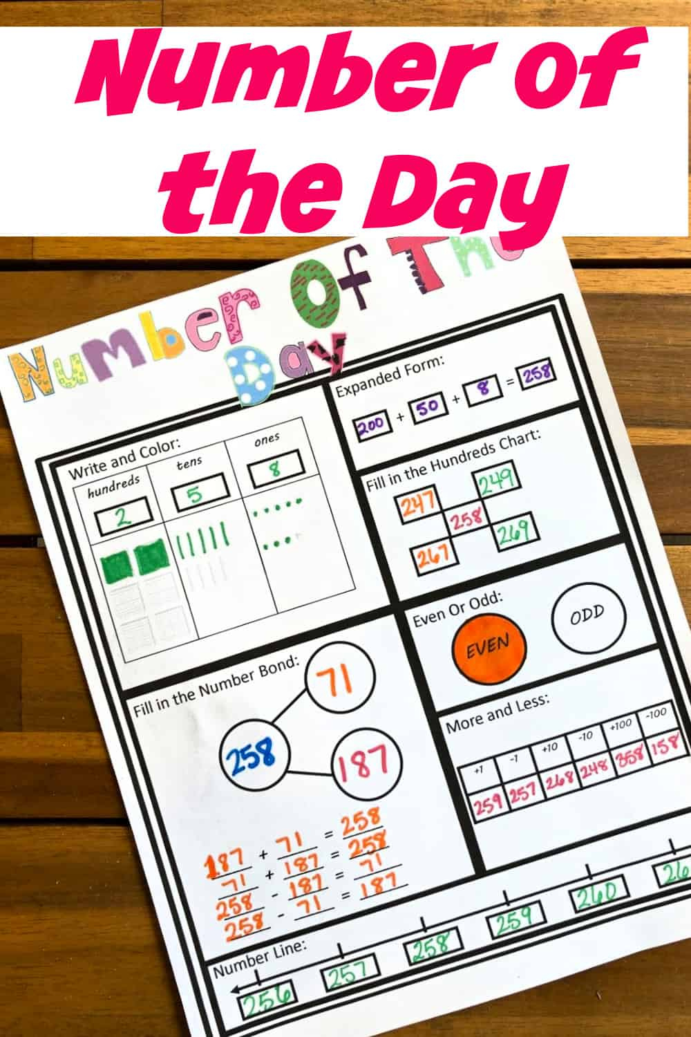 Number Of The Day | Teaching Resources - Worksheets Library with regard to Free Printable Number Of The Day Worksheets