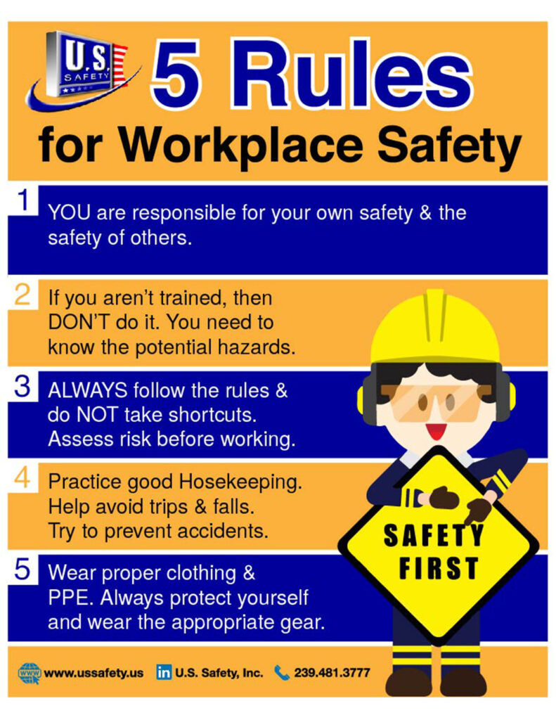 Osha Printable Posters Free - U.s. Safety inside Free Printable Osha Posters