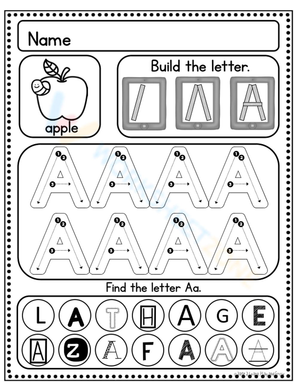 Our Lined Handwriting Paper Works | Learning Without Tears in Handwriting Without Tears Worksheets Free Printable