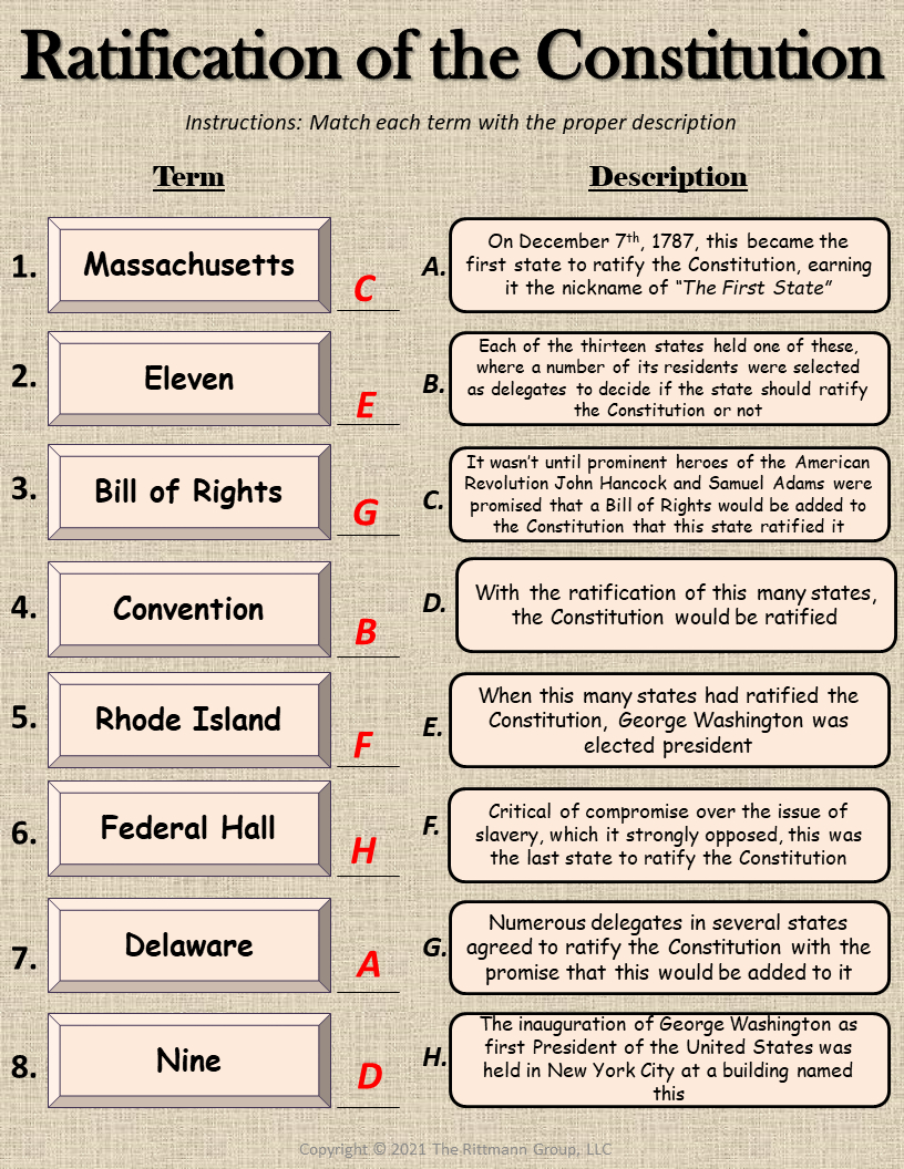Outline Of Teaching The Us Constitution Worksheet! pertaining to Free Printable Us Constitution Worksheets