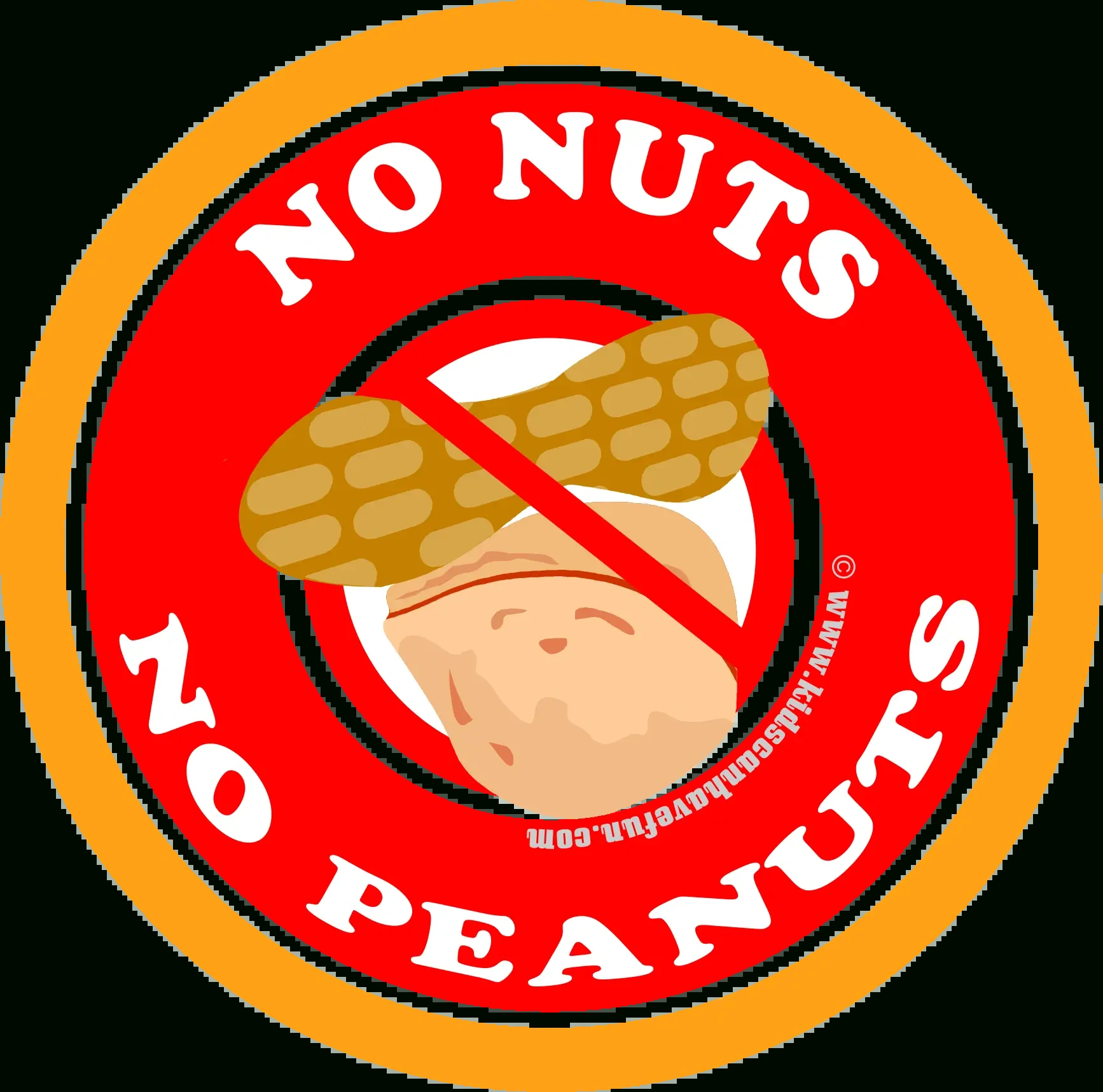 Peanut Nut Free Signs, Labels, Posters, Allergy Worksheets for Printable Nut Free Signs