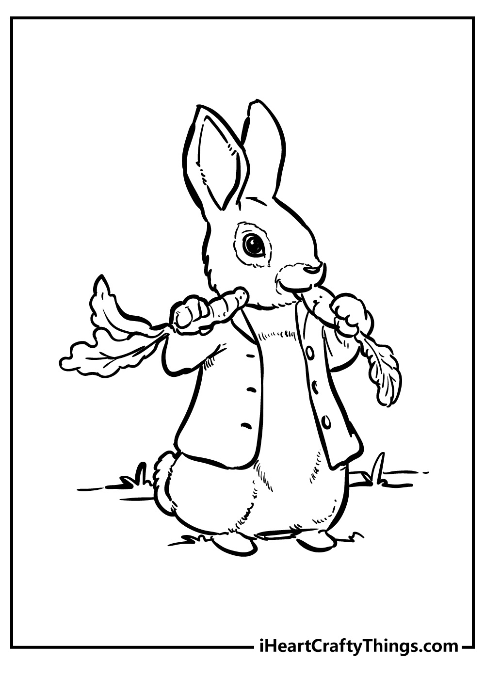 Peter Rabbit Coloring Pages (100% Free Printables) for Free Printable Peter Rabbit Coloring Pages