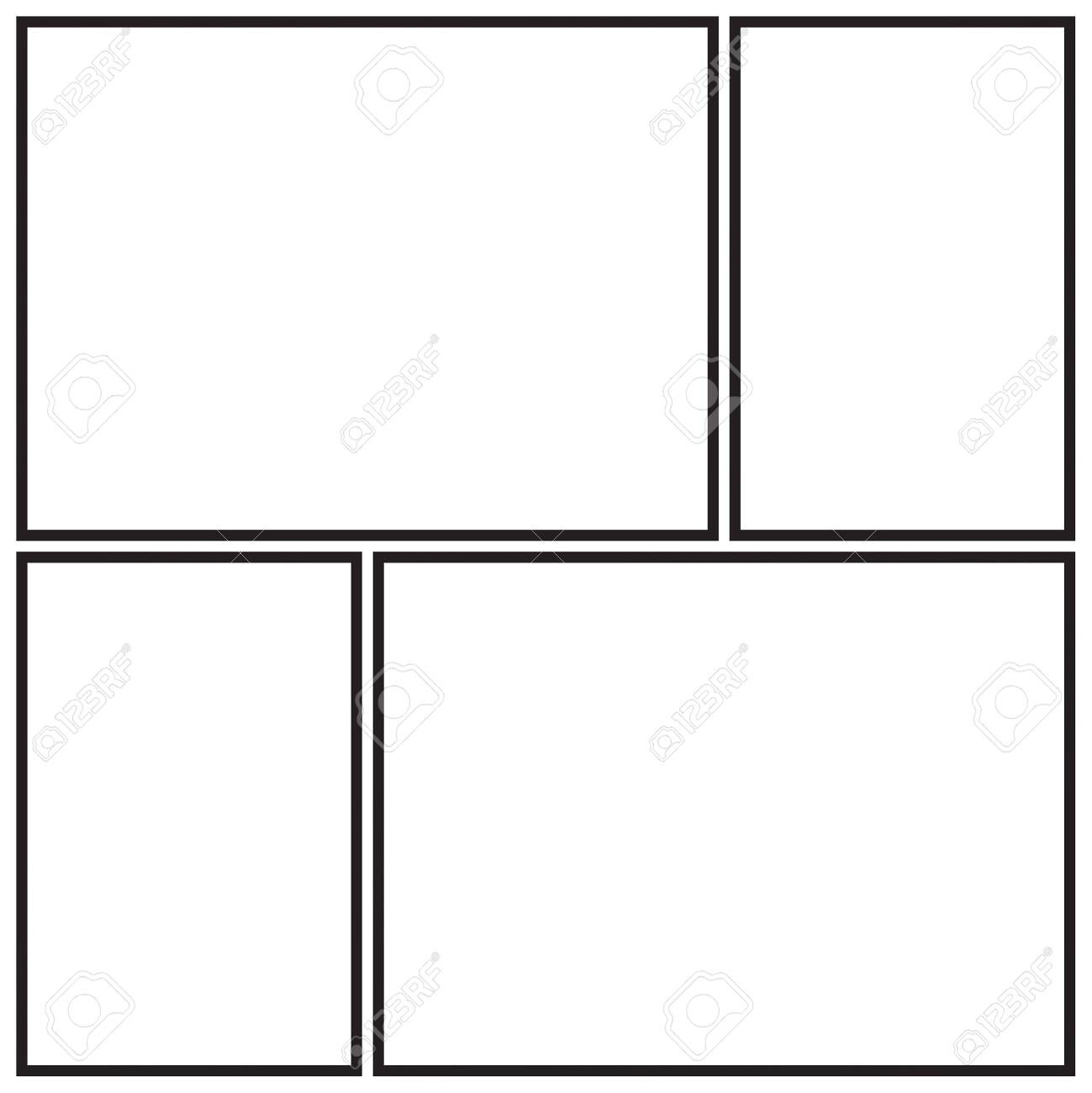 Photo Collage Templates. Royalty Free Svg, Cliparts, Vectors, And regarding Free Printable Picture Collage
