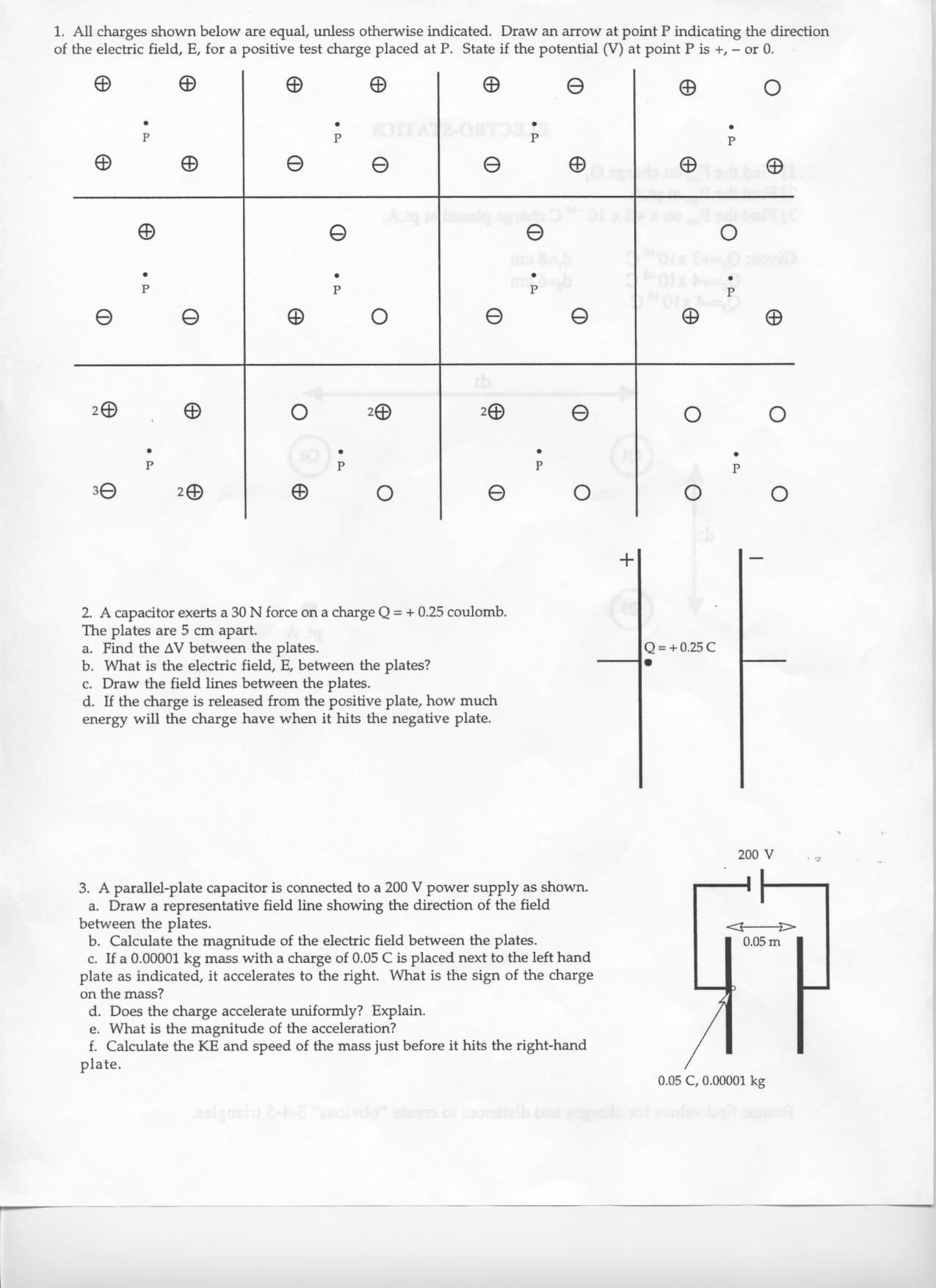 Physics Handouts - Worksheets Library regarding Free Printable Physics Worksheets
