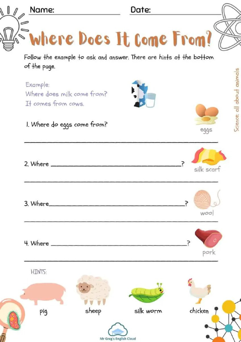 Pin On Science Ss - Worksheets Library within Free Printable Science Worksheets For 2Nd Grade